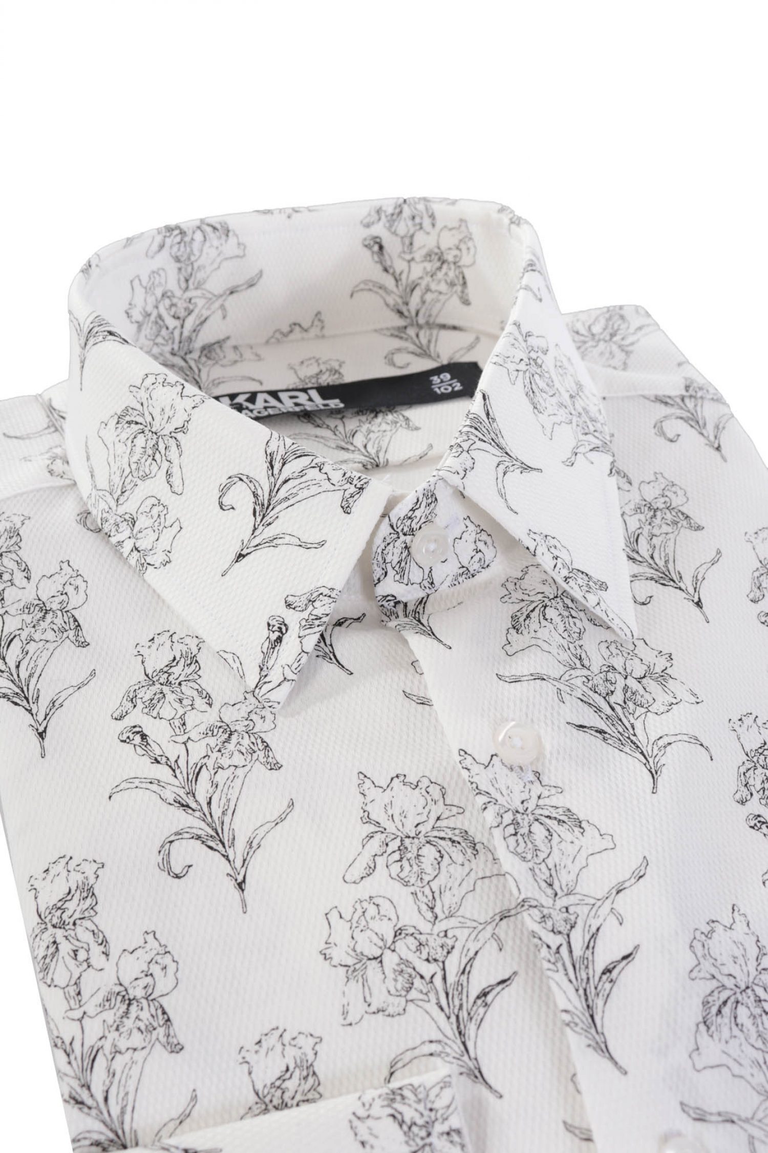 Men's Shirts Karl Lagerfeld Black