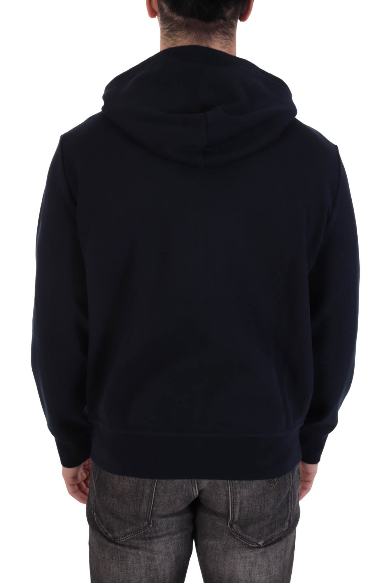 RALPH LAUREN ΦΟΥΤΕΡ FULLZIP HOODIE ΜΠΛΕ φωτογραφία