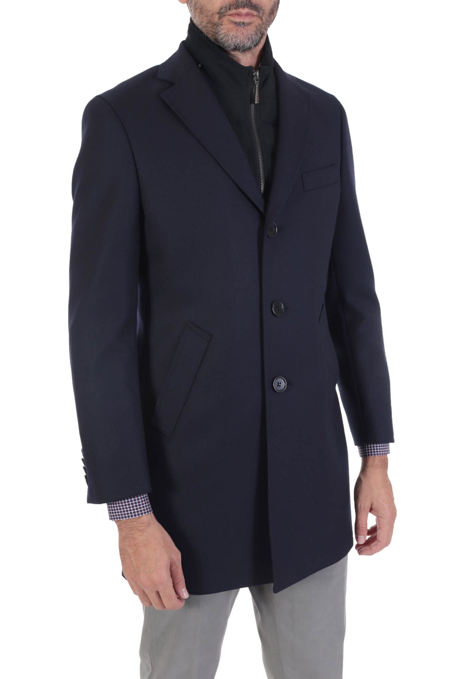 TOM FRANK ΗΜΙΠΑΛΤΟ ΑΠΟΣΠΩΜΕΝΟΣ ΘΩΡΑΚΑΣ ΜΠΛΕ