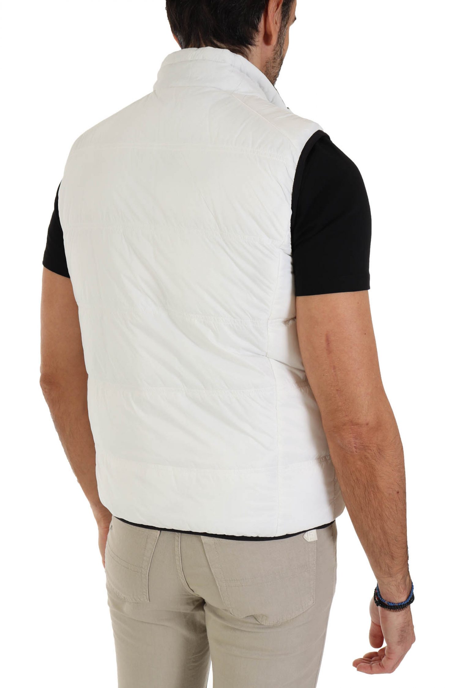 KARL LAGERFELD ΜΠΟΥΦΑΝ ΑΜΑΝΙΚΟ REVERSIBLE LOGO ΜΑΥΡΟ-ΛΕΥΚΟ