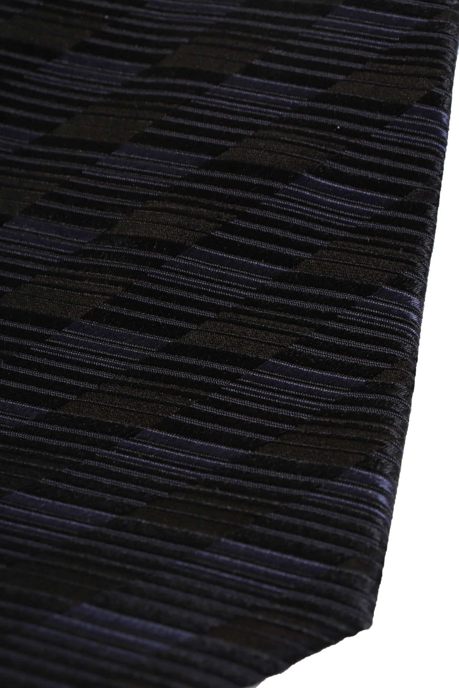 GIORGIO ARMANI ΓΡΑΒΑΤΑ 9CM ΜΙΚΡΟΣΧΕΔΙΟ ΜΑΥΡΗ