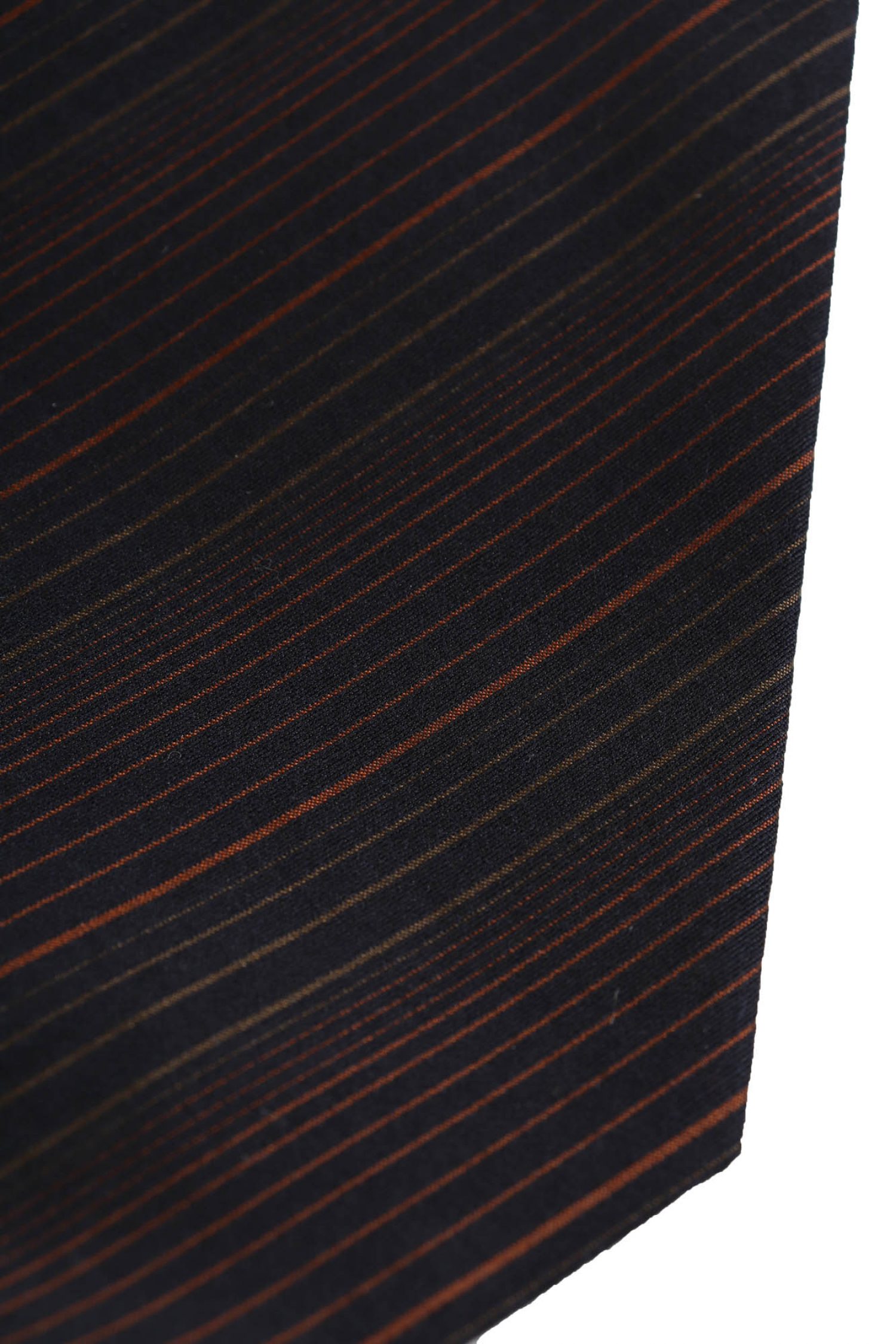 BOSS ΓΡΑΒΑΤΑ 9CM ΡΙΓΕ ΜΠΡΟΝΖΕ-ΜΑΥΡΟ