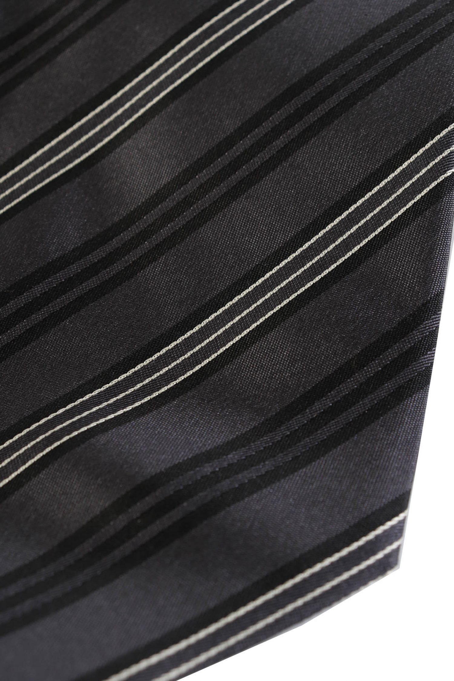 BOSS ΓΡΑΒΑΤΑ 9CM ΡΙΓΕ ΑΝΘΡΑΚΙ