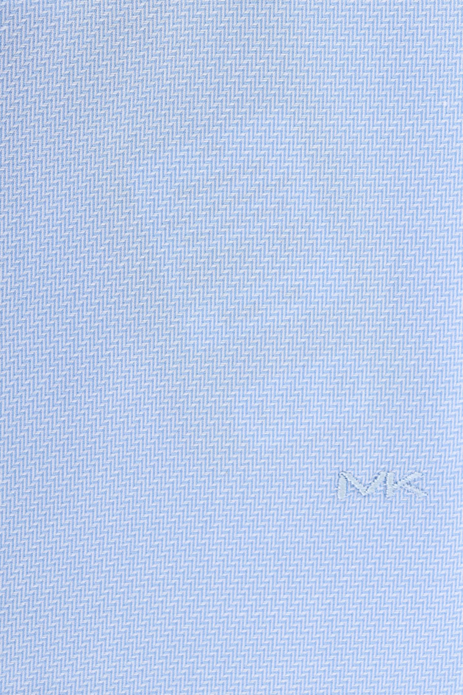 MICHAEL KORS ΠΟΥΚΑΜΙΣΟ ΜΙΚΡΟΣΧΕΔΙΟ MODERN FIT STRETCH ΣΙΕΛ