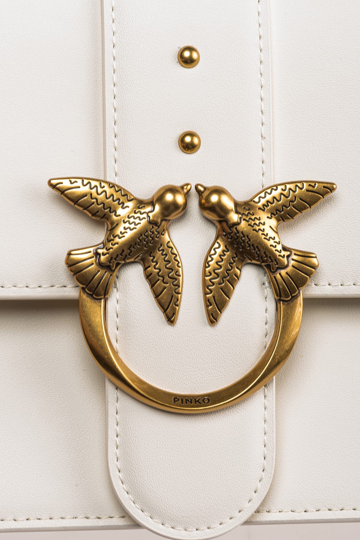 PINKO ΤΣΑΝΤΑ LOVE ICON CLASSIC CL ΛΕΥΚΗ φωτογραφία