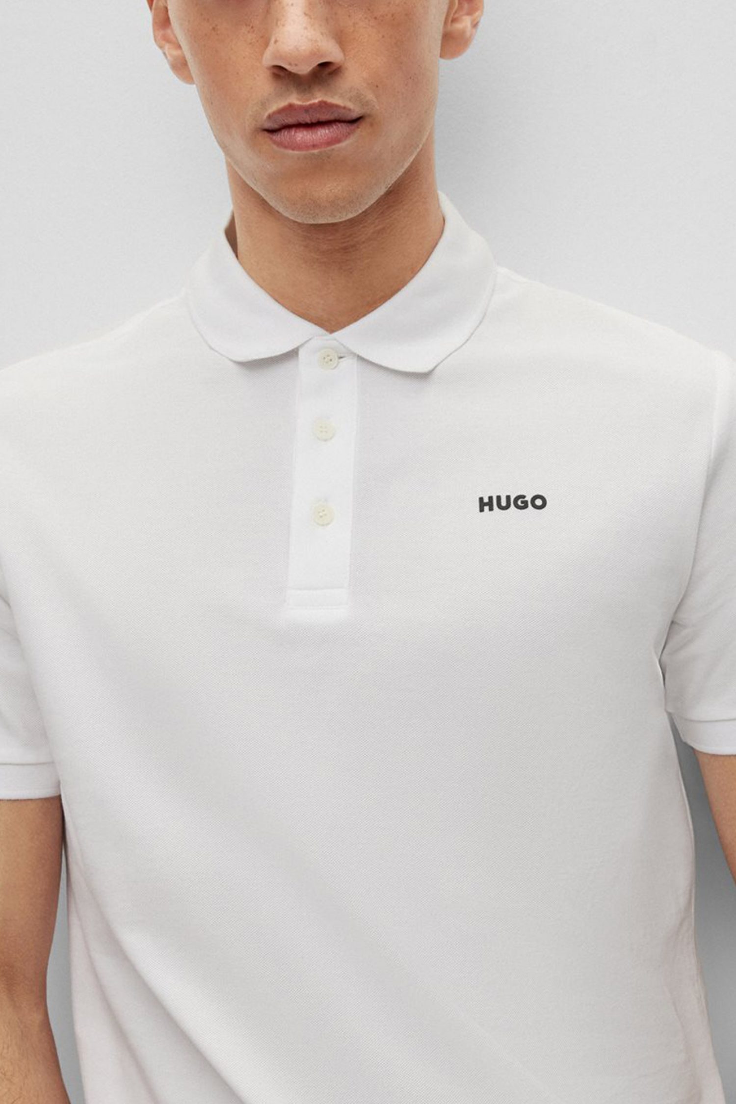 HUGO POLO DONOS222 ΛΕΥΚΟ φωτογραφία