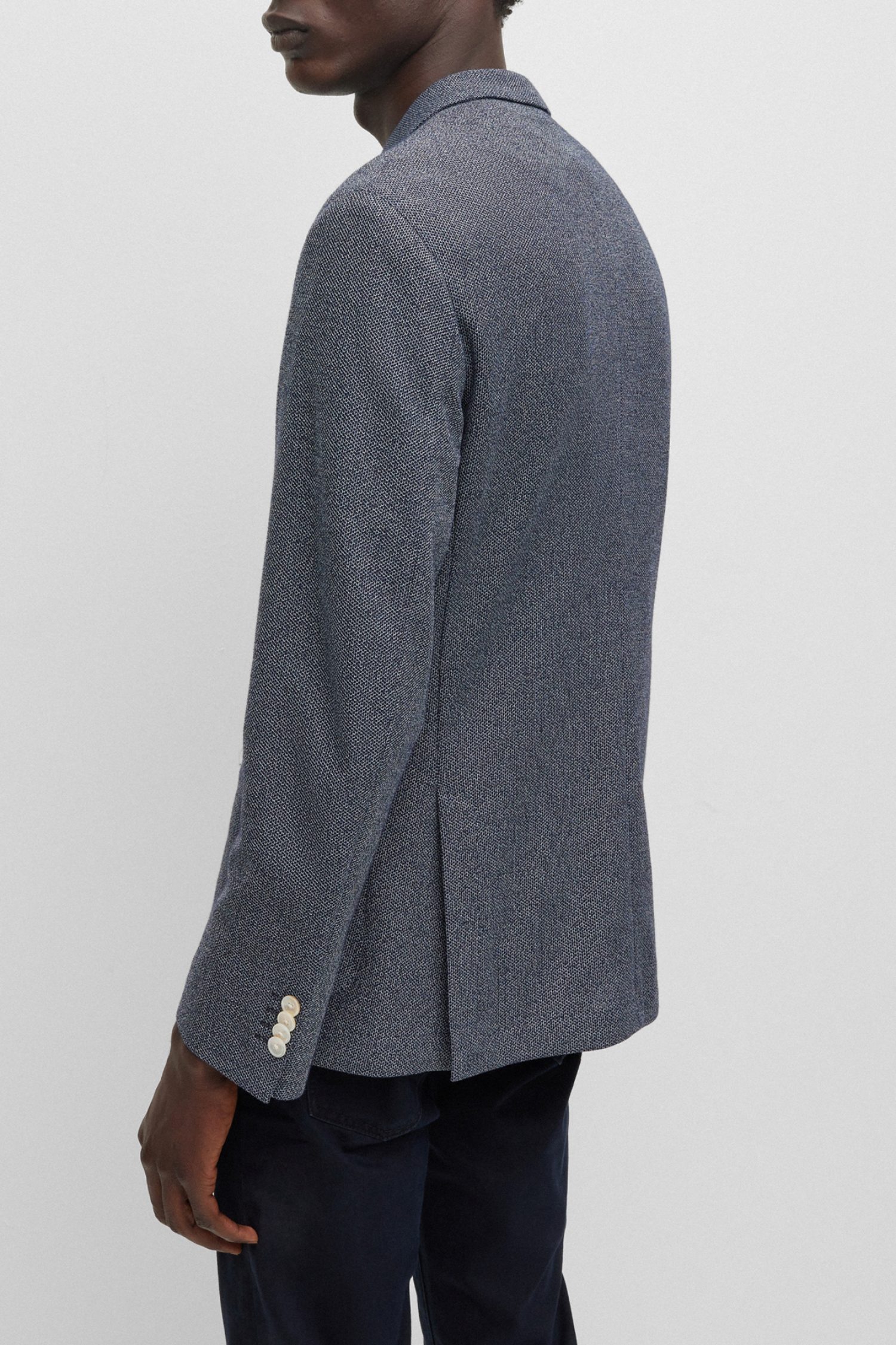 BOSS ΣΑΚΑΚΙ ΑΦΟΔΡΟ SLIM FIT C-HANRY-J-232 ΜΠΛΕ