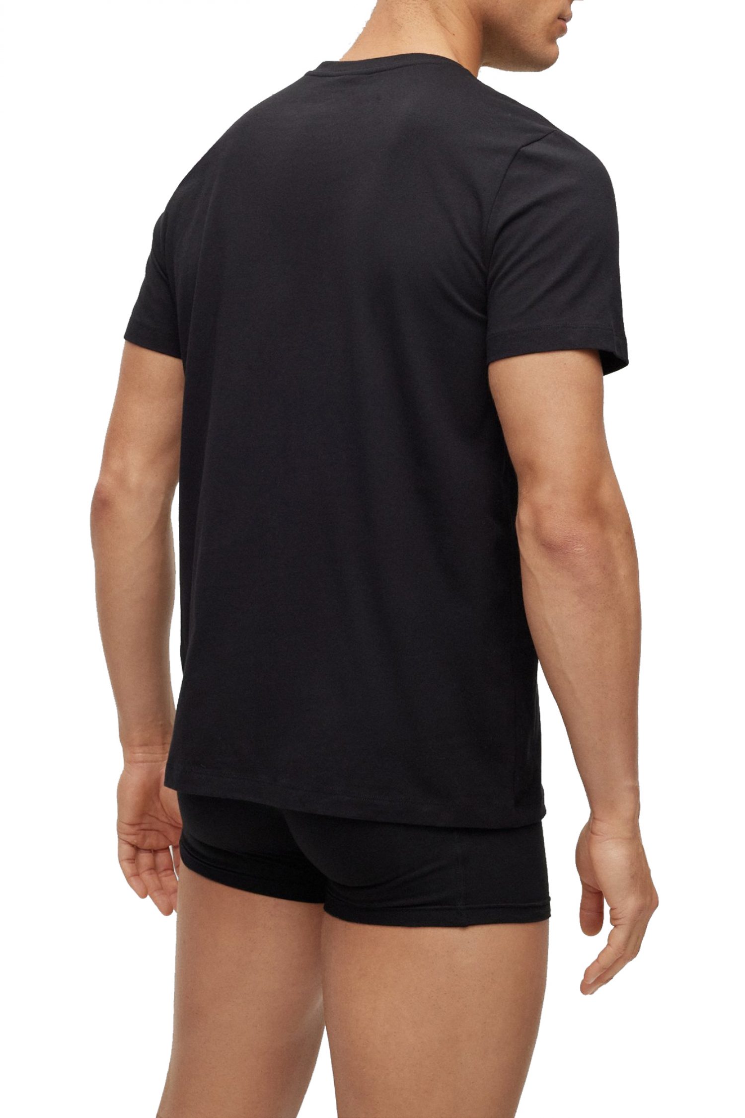 BOSS ΕΣΩΡΟΥΧΟ T-SHIRT RN CREW NECK ΜΑΥΡΟ φωτογραφία