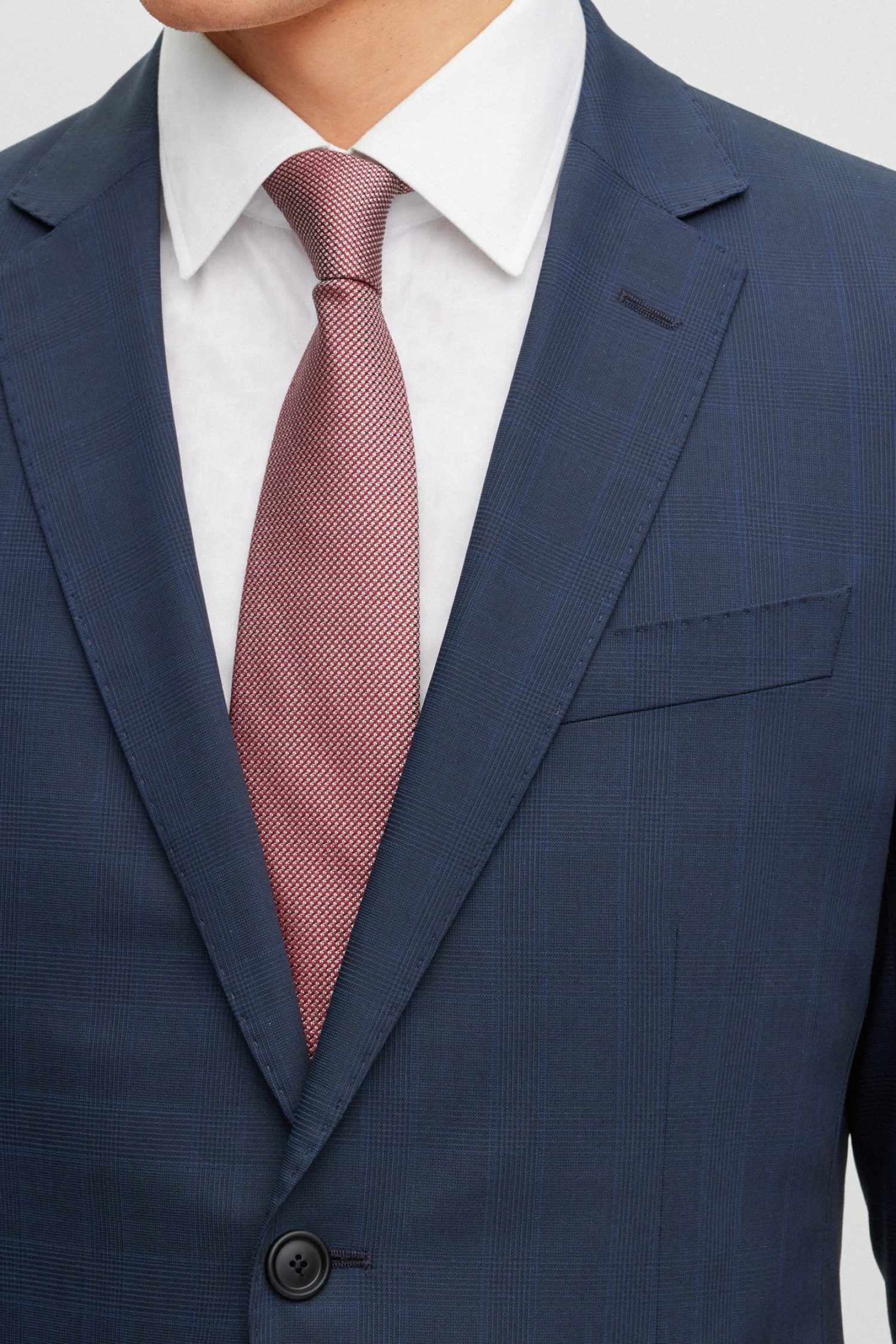 BOSS PERFORMANCE ΚΟΣΤΟΥΜΙ ΚΑΡΩ SLIM FIT P-HUGE-2PCS-232 ΜΠΛΕ φωτογραφία