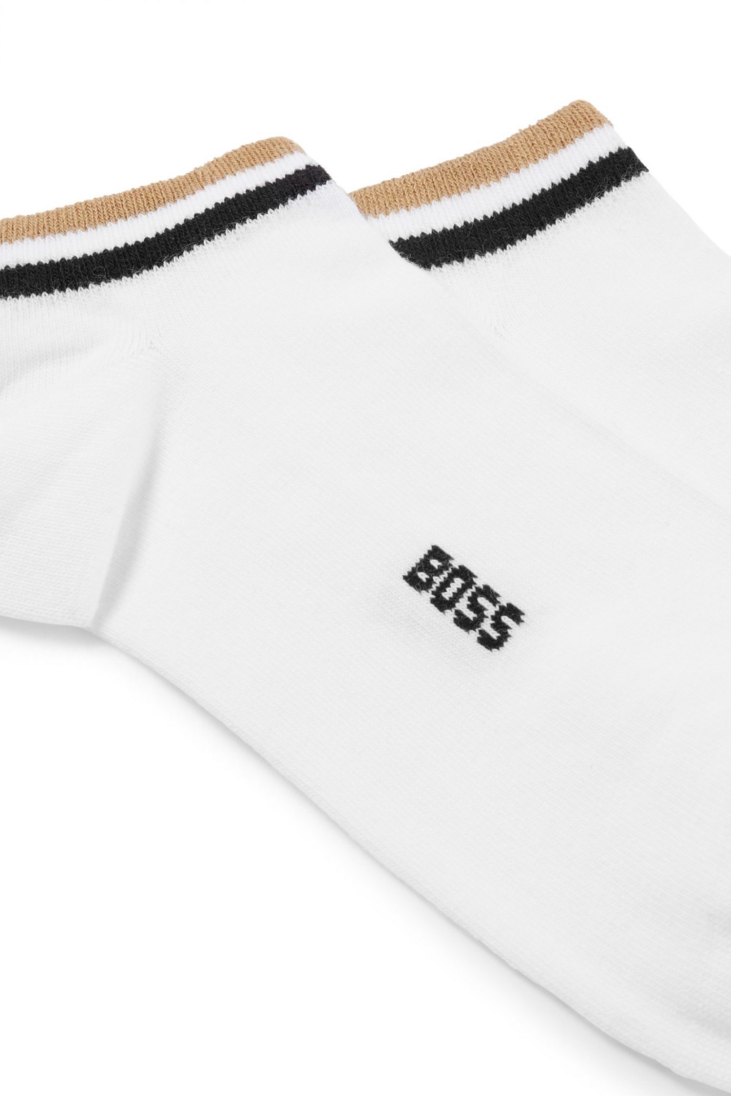 BOSS ΚΑΛΤΣΑΚΙΑ 2PACK AS UNISTRIPE CC ΛΕΥΚΟ