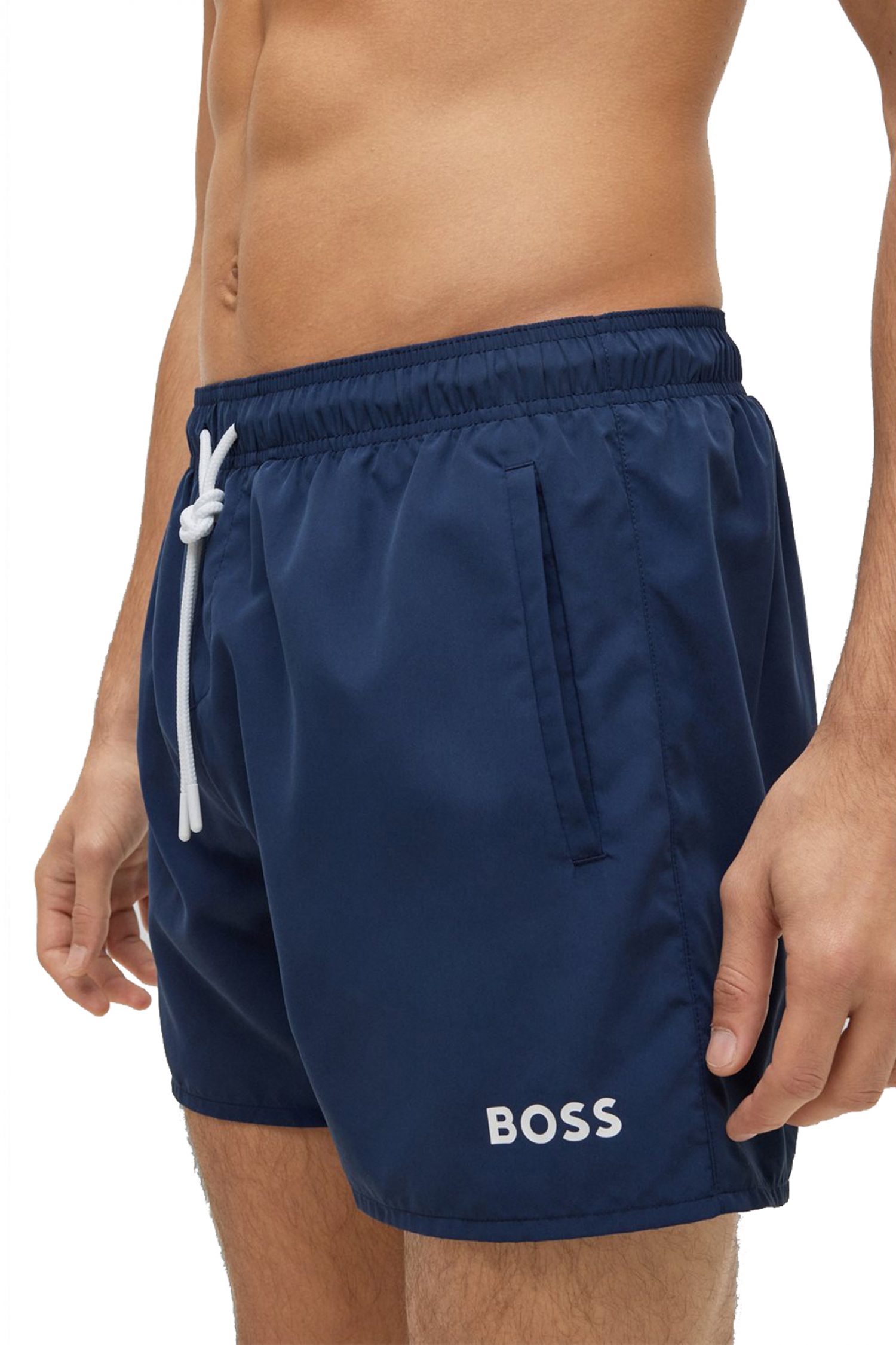 BOSS BEACHWEAR ΜΑΓΙΩ THORNFISH ΜΠΛΕ