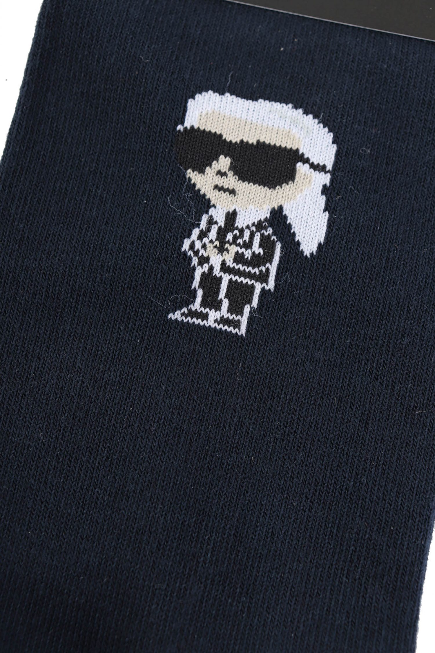 KARL LAGERFELD ΚΑΛΤΣΕΣ LOGO ΜΠΛΕ φωτογραφία