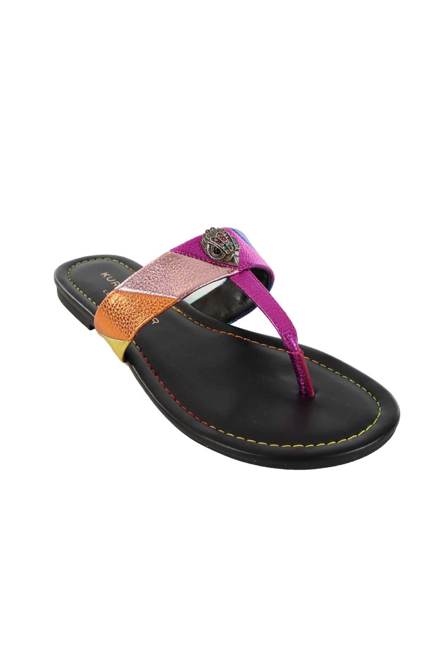 KURT GEIGER ΠΑΠΟΥΤΣΙΑ ΣΑΝΔΑΛΙΑ T-BAR ΠΟΛΥΧΡΩΜΟ φωτογραφία