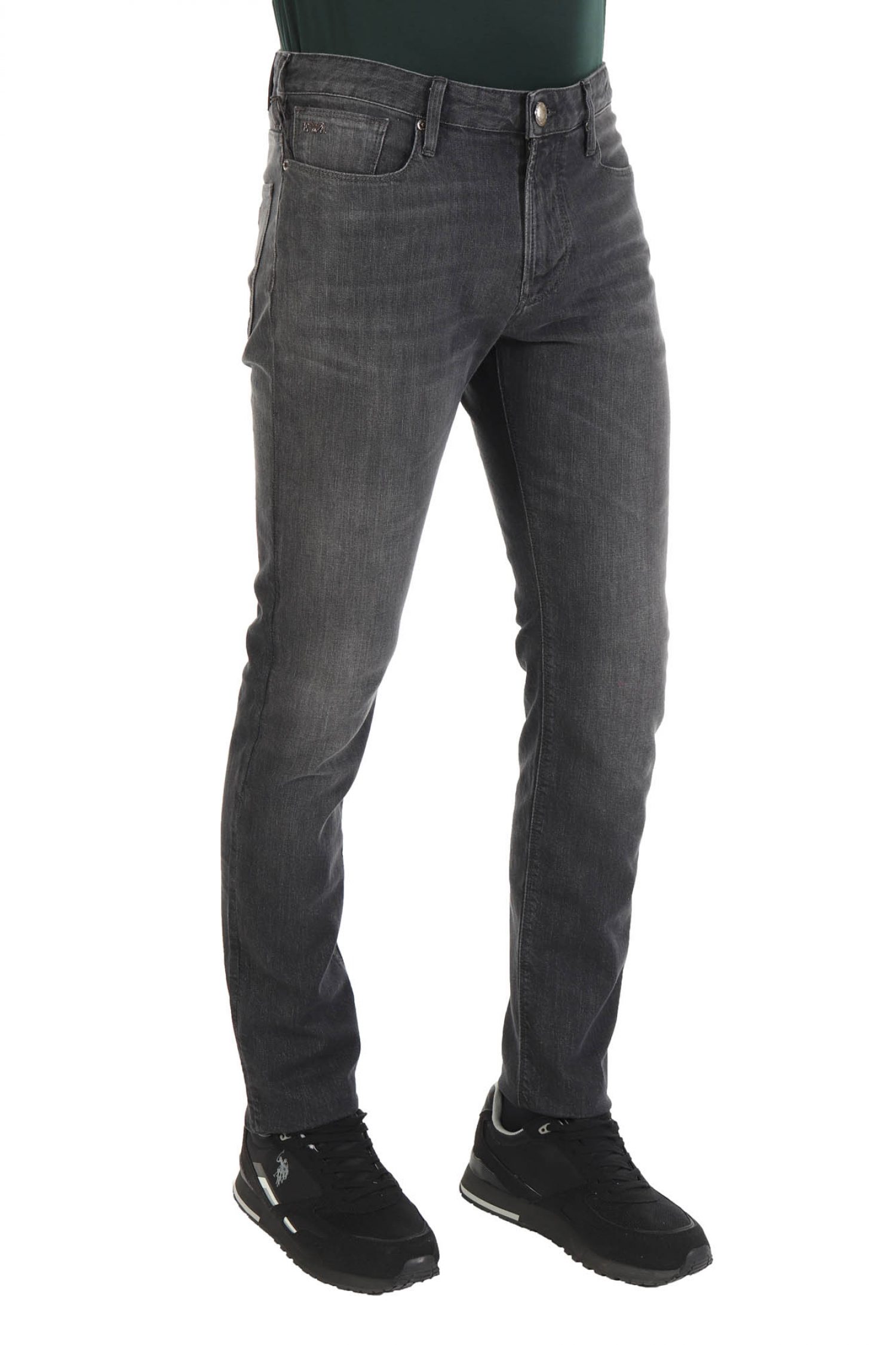EMPORIO ARMANI ΠΑΝΤΕΛΟΝΙ JEANS J06 SLIM FIT ΑΝΘΡΑΚΙ φωτογραφία