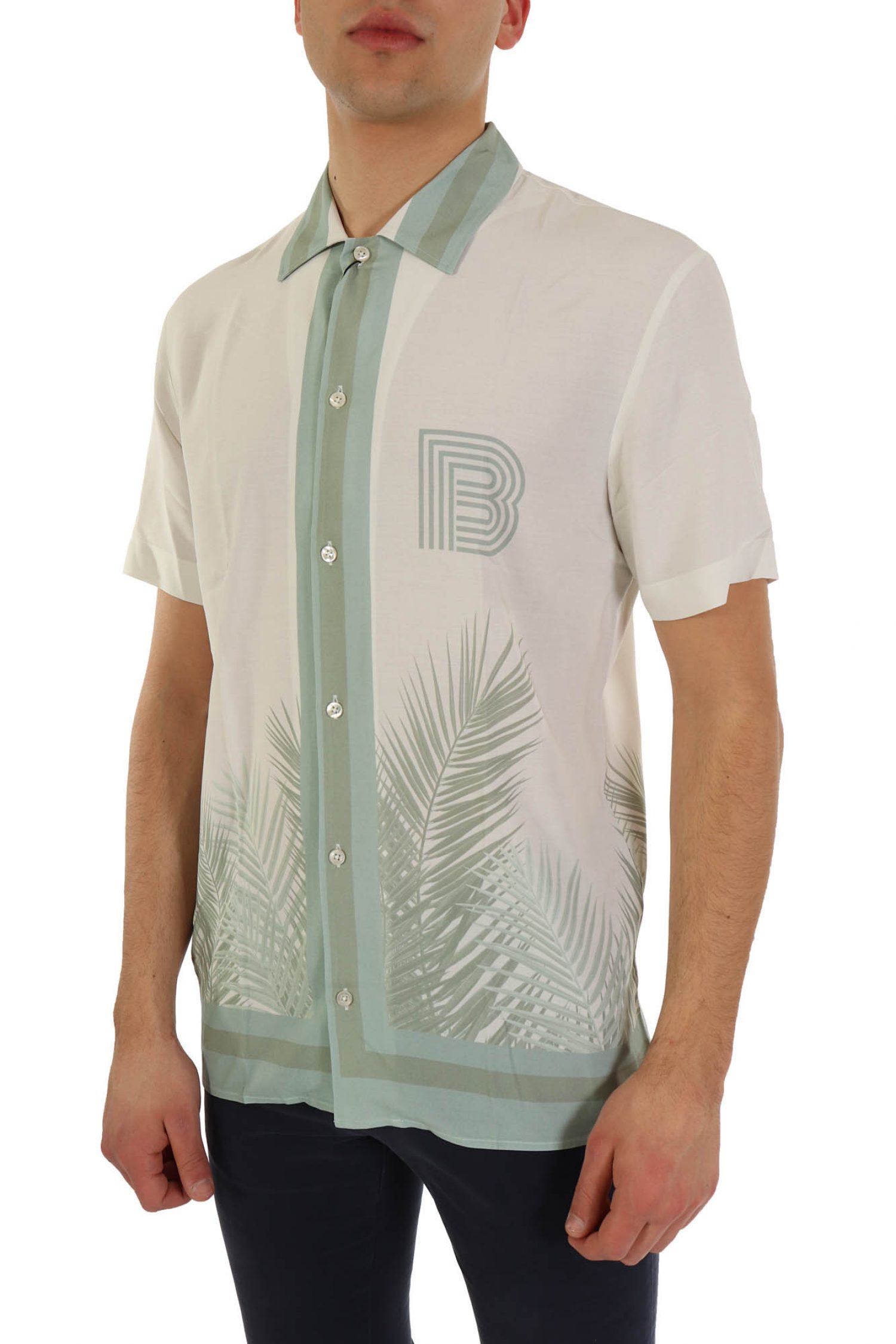 BALDESSARINI ΠΟΥΚΑΜΙΣΟ ΚΟΝΤΟΜΑΝΙΚΟ BLD-EASY ΕΚΡΟΥ-ΛΑΔΙ