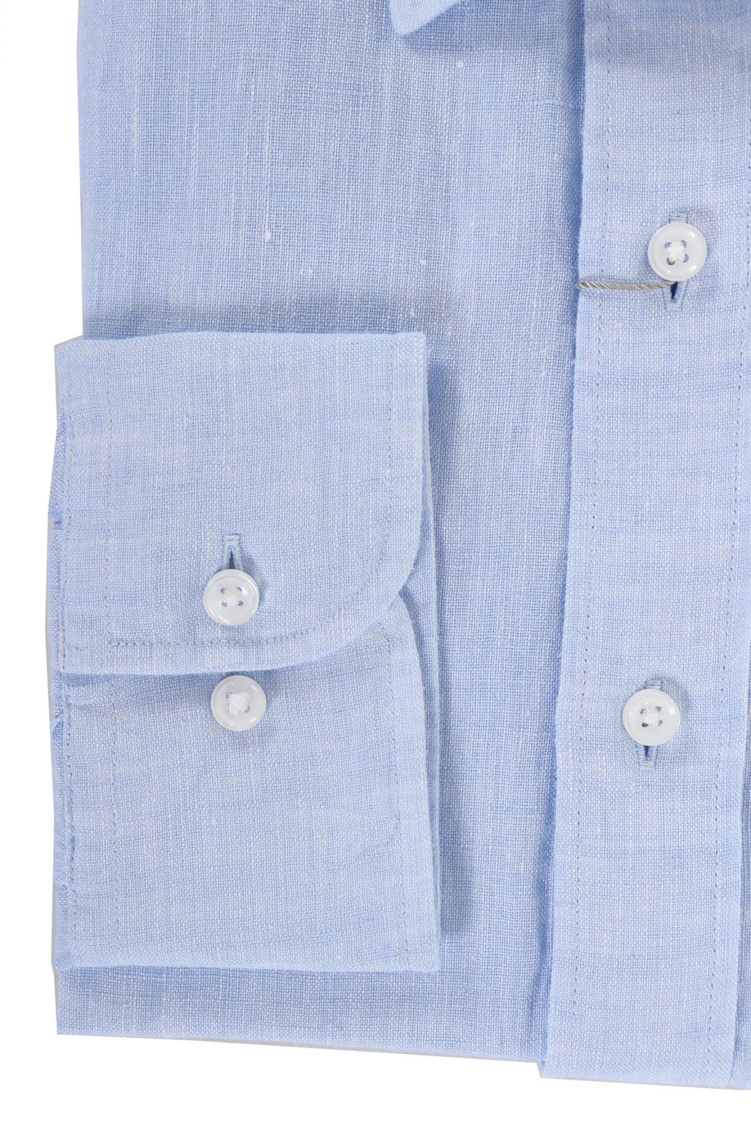 MICHAEL KORS ΠΟΥΚΑΜΙΣΟ SLIM FIT ΛΙΝΟ ΣΙΕΛ φωτογραφία