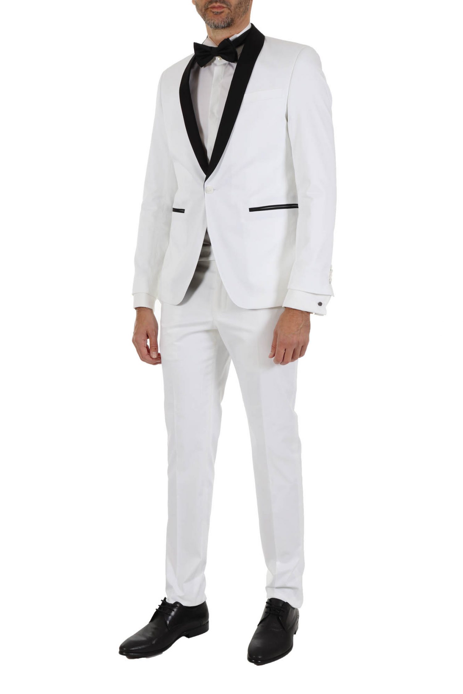 KARL LAGERFELD ΚΟΣΤΟΥΜΙ ΣΜΟΚΙΝ ΛΕΥΚΟ-ΜΑΥΡΟ