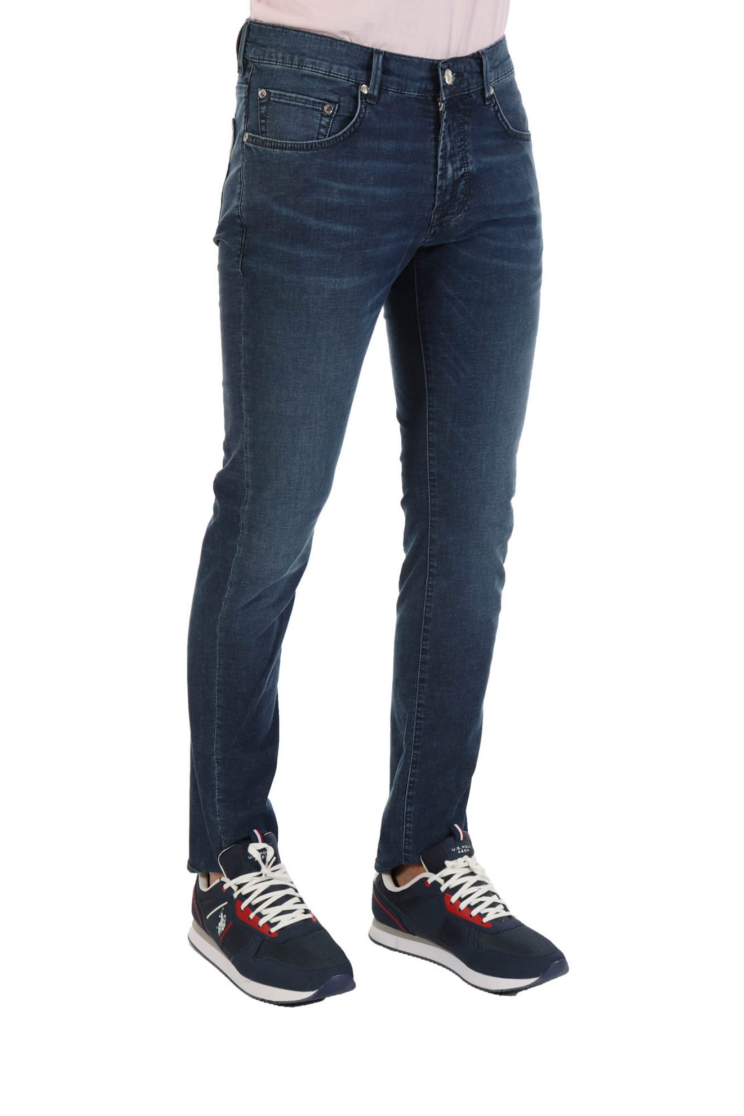 BALDESSARINI ΠΑΝΤΕΛΟΝΙ JEANS SLIM FIT ΜΠΛΕ