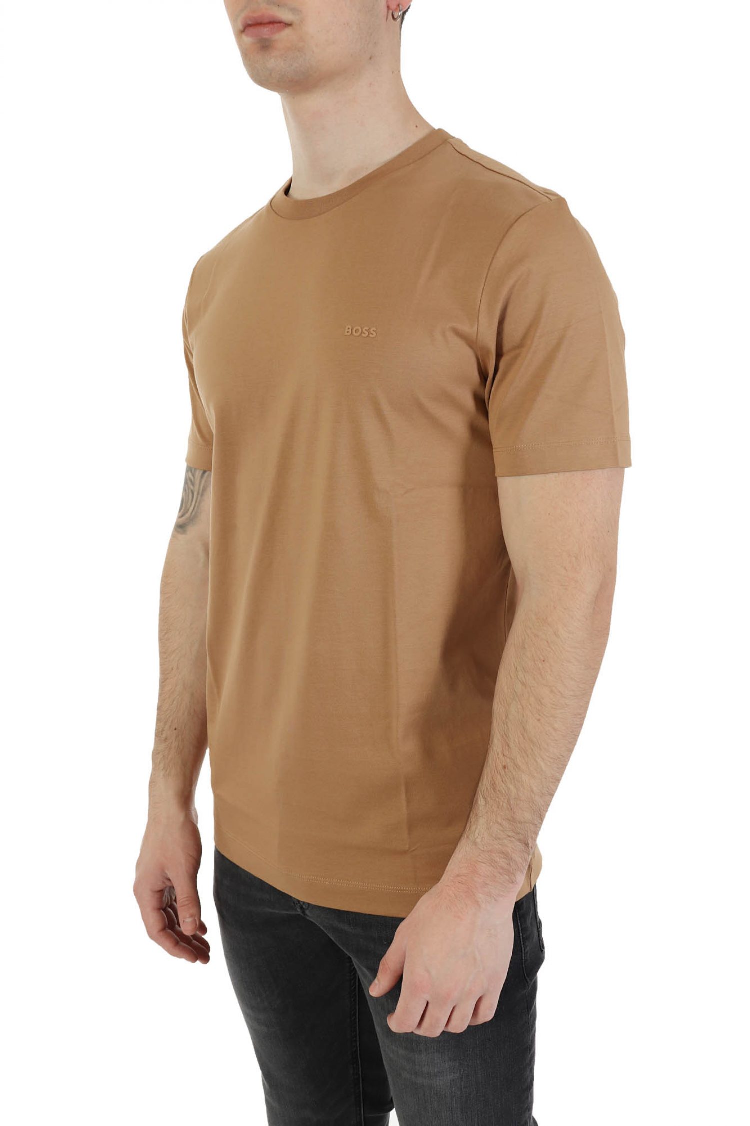 BOSS T-SHIRT THOMPSON 01 ΚΑΜΗΛΟ