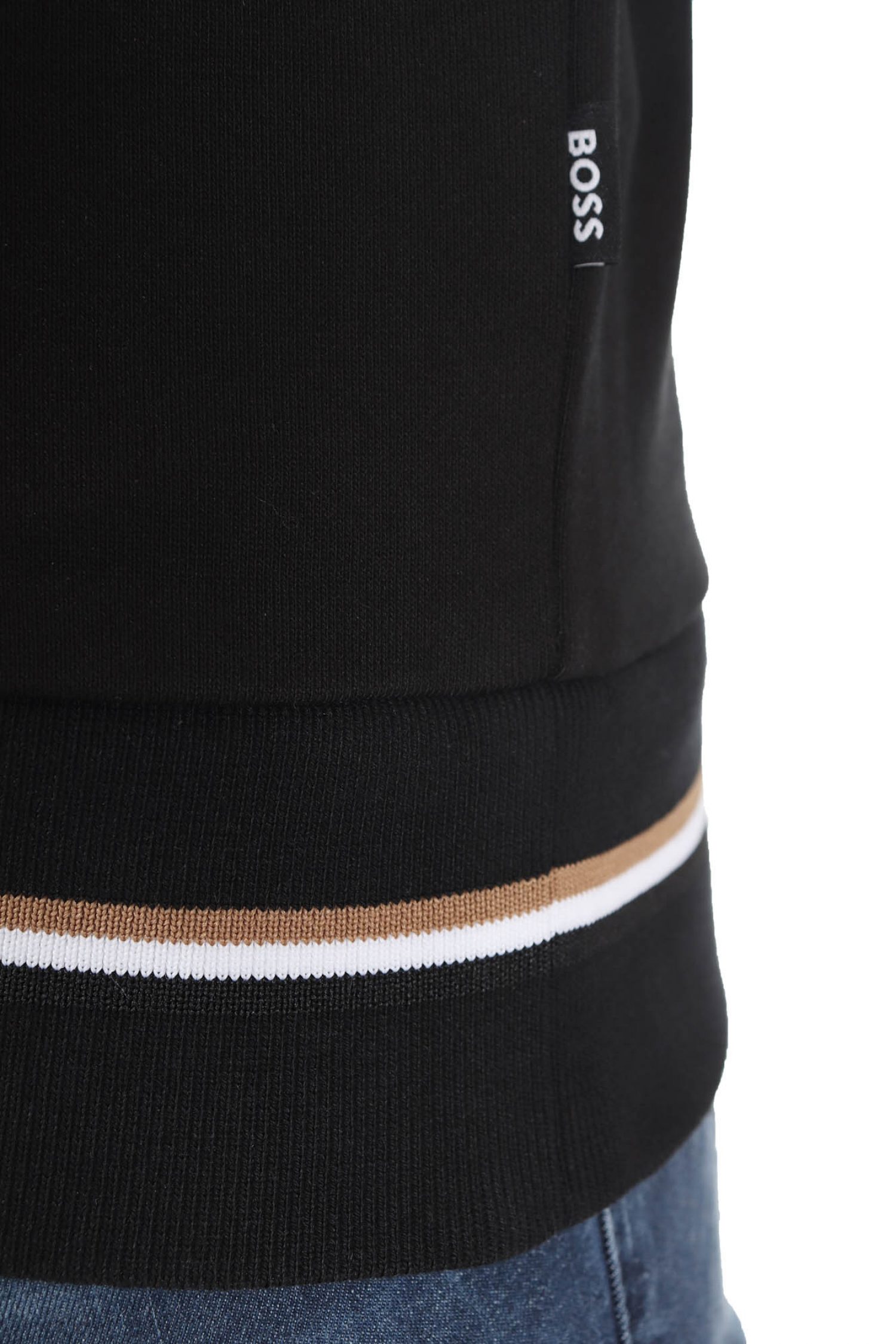 BOSS ΦΟΥΤΕΡ HOODIE SEEGER 127 ΜΑΥΡΟ