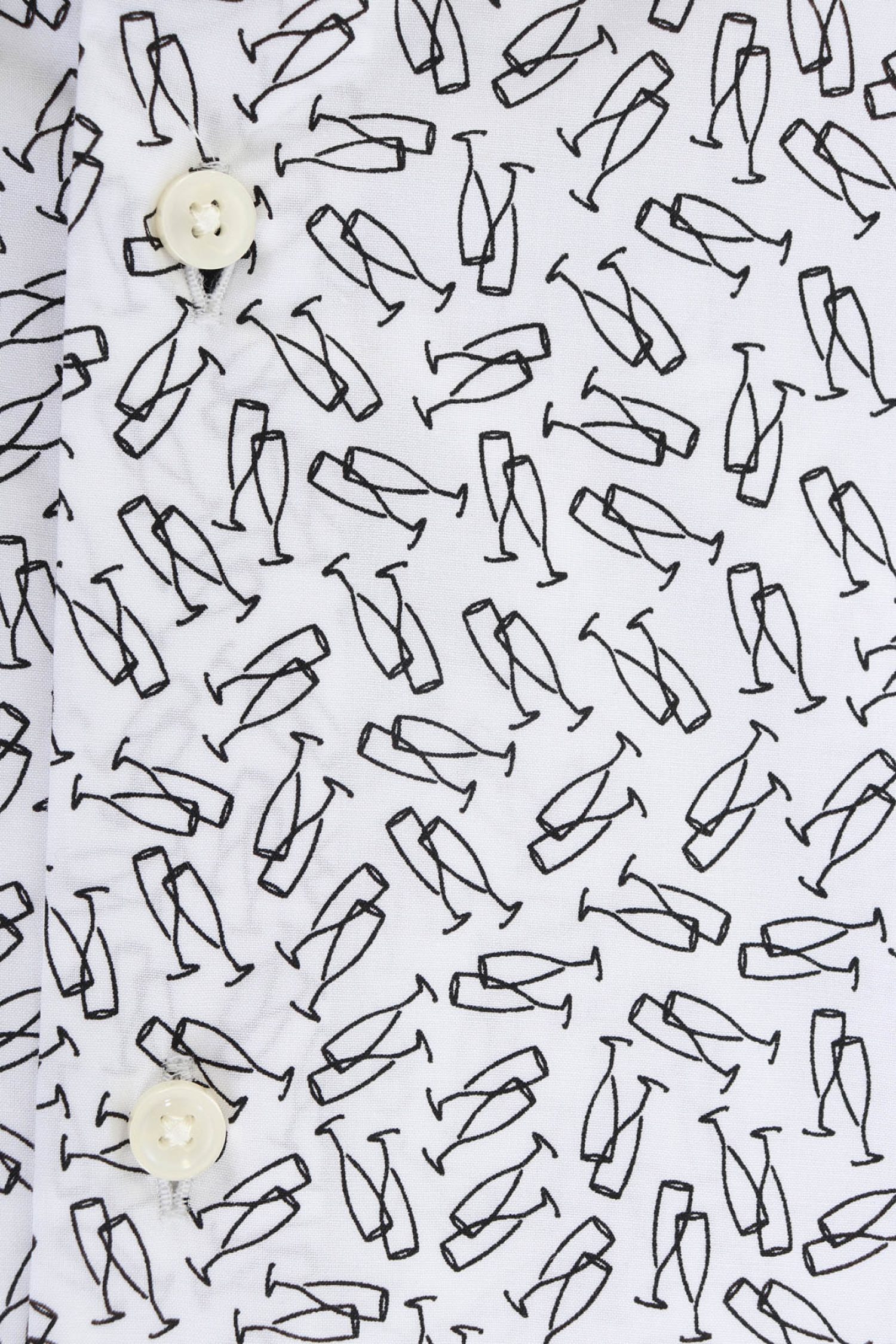 BOSS ΠΟΥΚΑΜΙΣΟ ΜΙΚΡΟΣΧΕΔΙΟ SLIM FIT STRETCH H-HANK-S-KENT-C1-232 ΛΕΥΚΟ-ΜΑΥΡΟ φωτογραφία