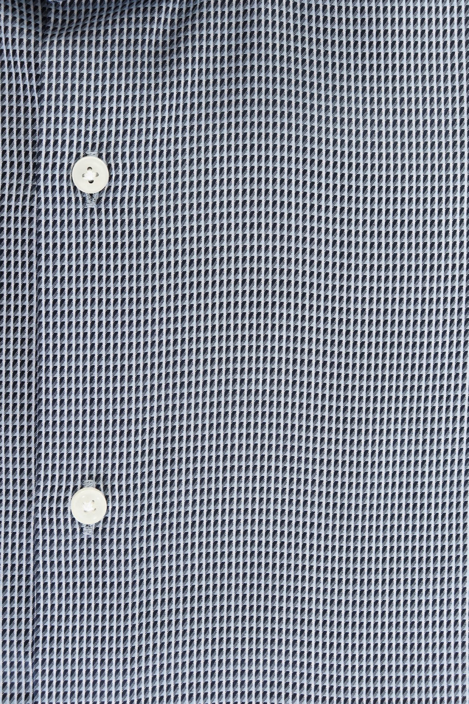 BOSS ΠΟΥΚΑΜΙΣΟ SLIM FIT PERFORMANCE STRETCH ΜΙΚΡΟΣΧΕΔΙΟ ΜΠΛΕ φωτογραφία