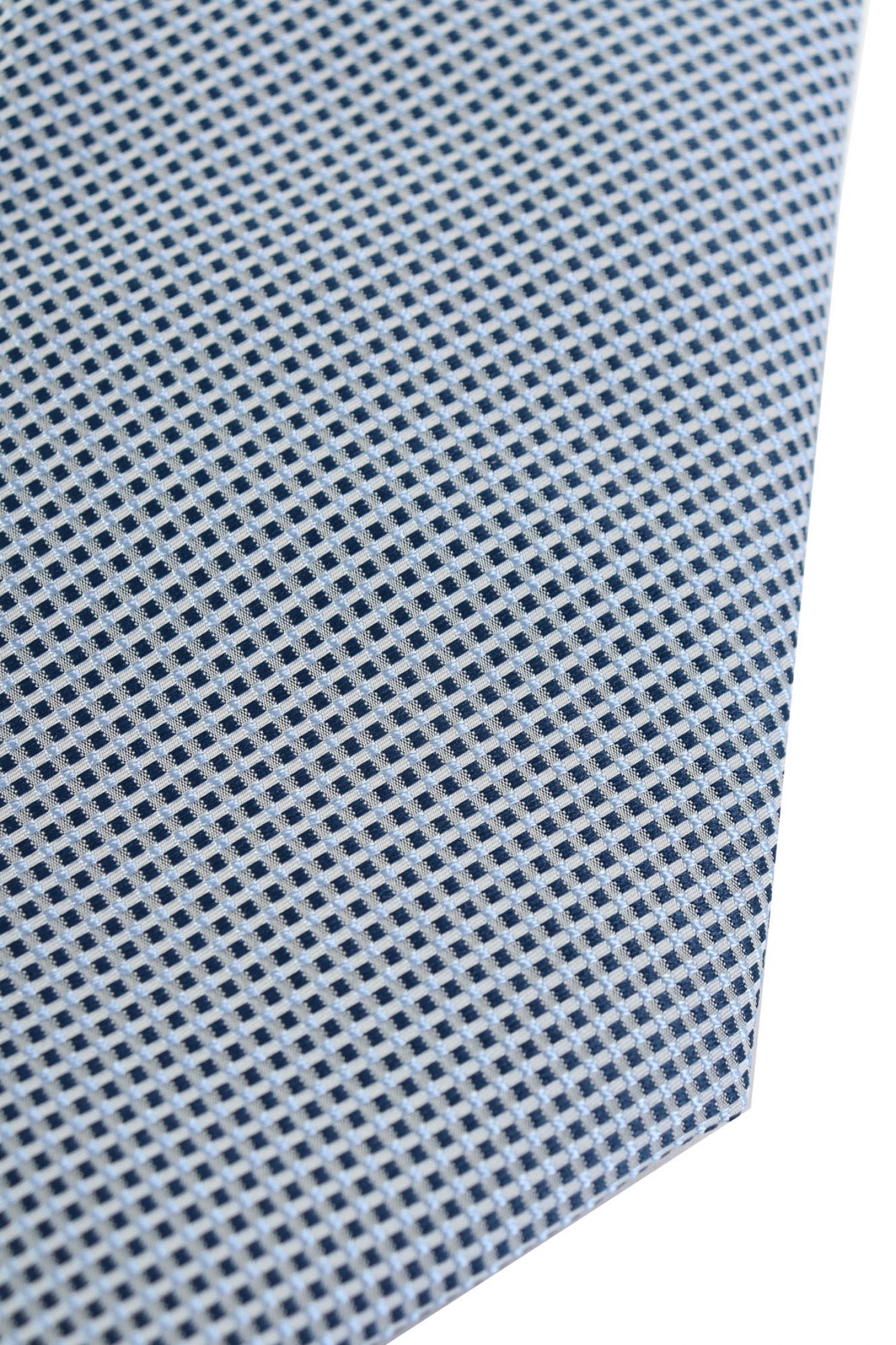 BOSS ΓΡΑΒΑΤΑ H-TIE 7.5CM ΜΙΚΡΟΣΧΕΔΙΟ ΣΙΕΛ