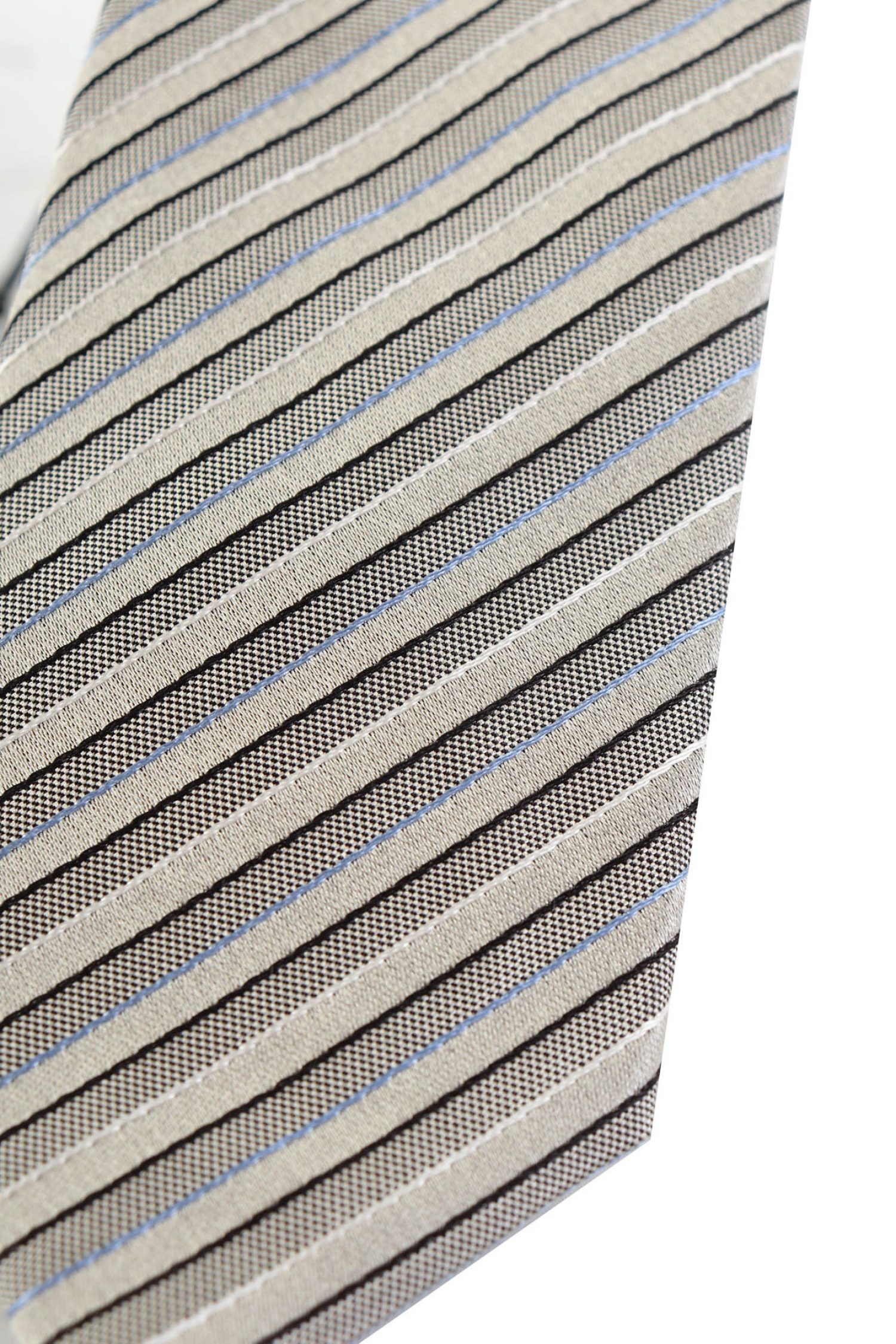 BOSS ΓΡΑΒΑΤΑ H-TIE 6CM-222 ΡΙΓΕ ΜΠΕΖ φωτογραφία