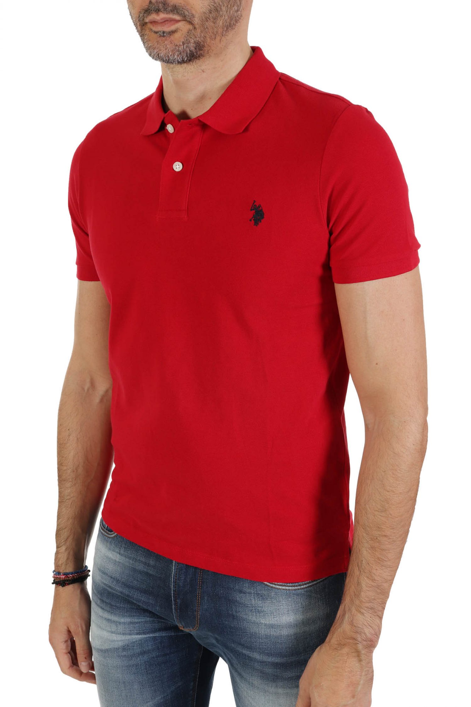 U.S. POLO ASSN POLO KING LOGO ΚΟΚΚΙΝΟ