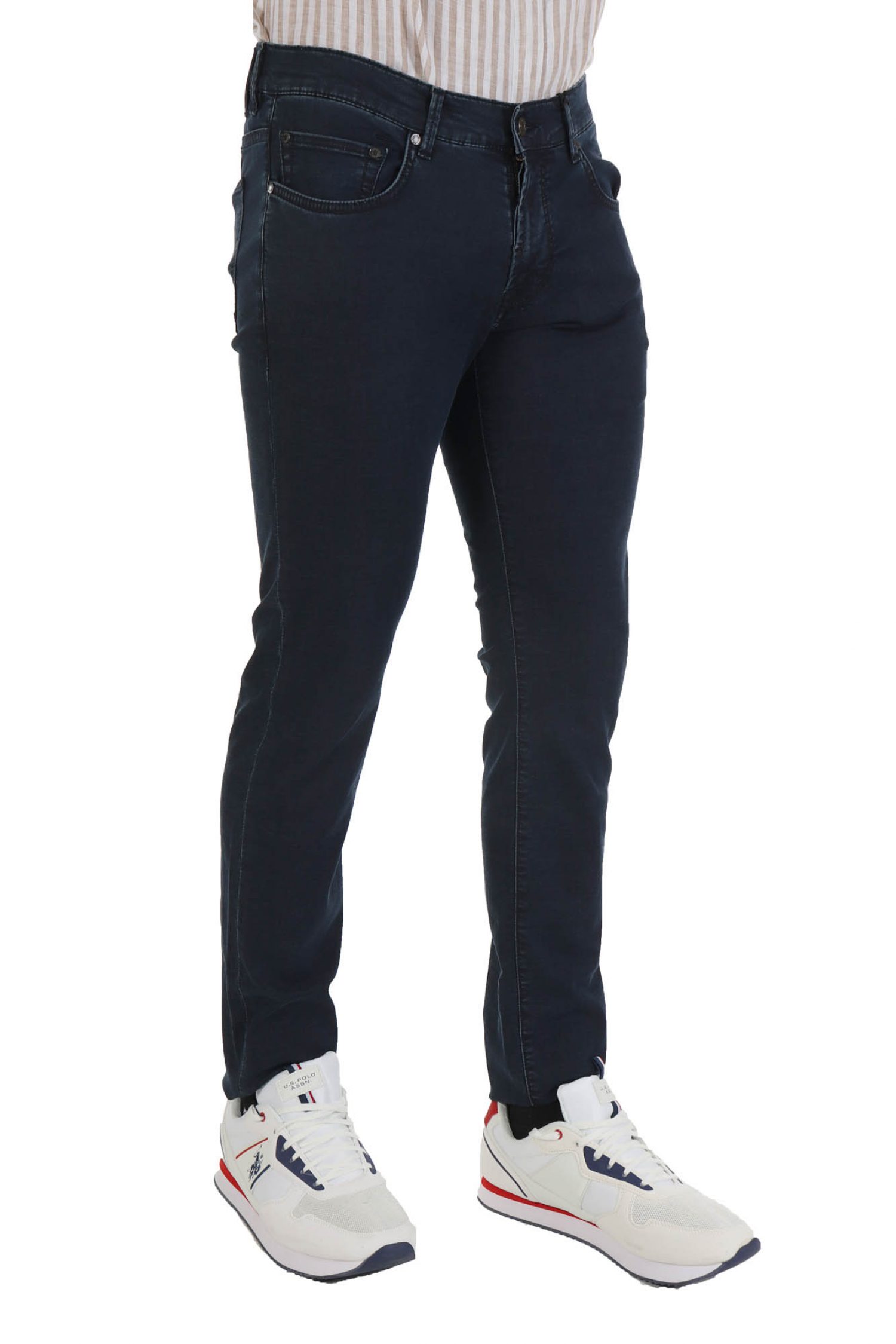 BALDESSARINI ΠΑΝΤΕΛΟΝΙ JEANS SLIM FIT ΜΠΛΕ