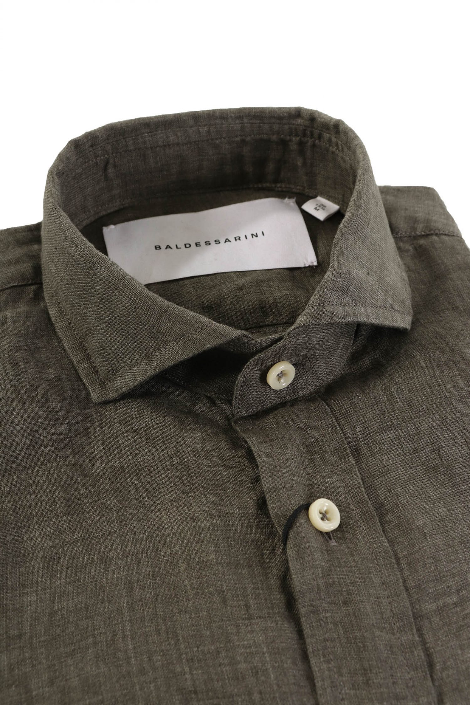 BALDESSARINI ΠΟΥΚΑΜΙΣΟ ΛΙΝΟ ΧΑΚΙ-ΓΚΡΙ