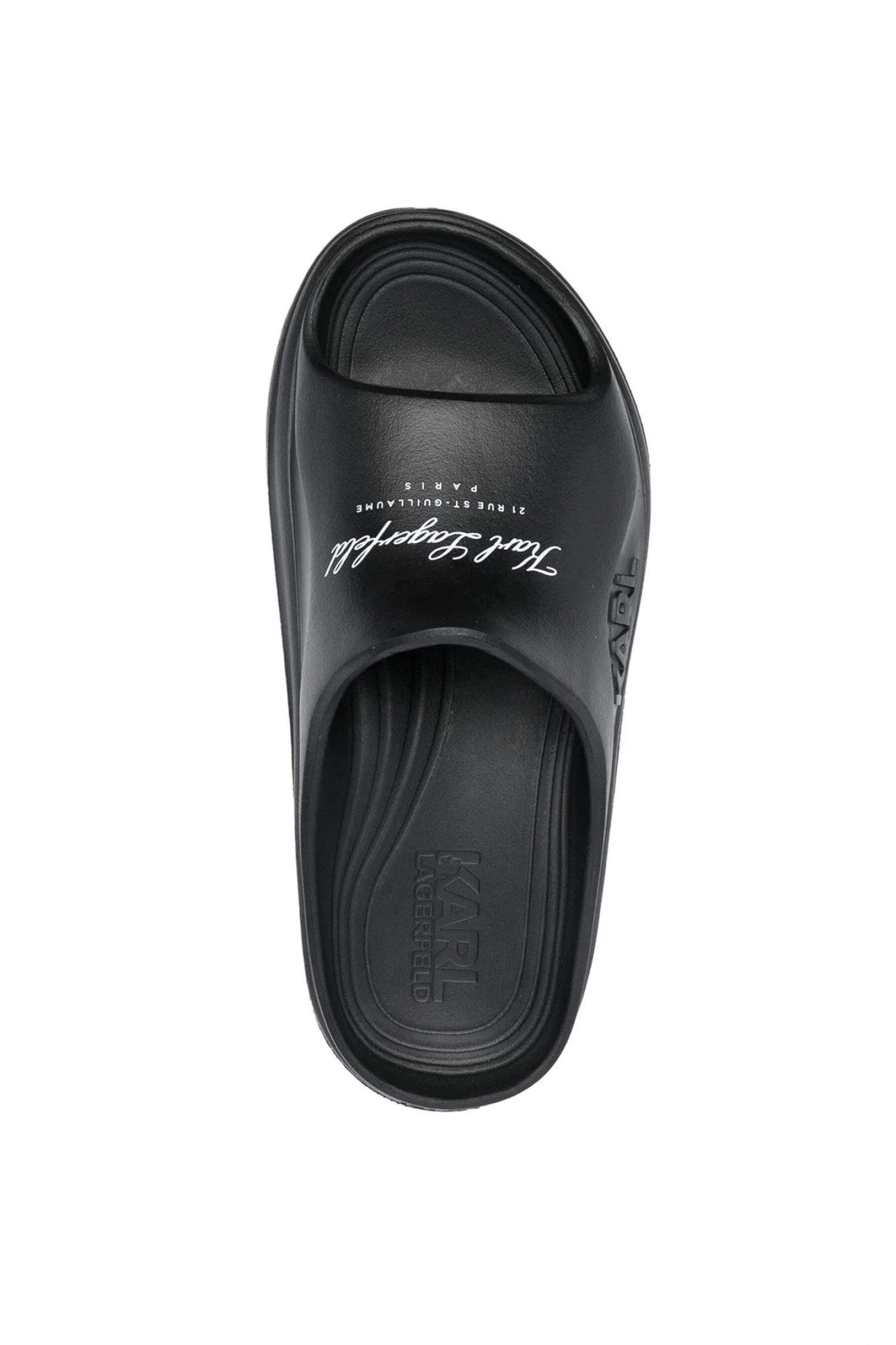 KARL LAGERFELD ΠΑΠΟΥΤΣΙΑ ΠΑΝΤΟΦΛΕΣ SKOONA MΑΥΡΟ φωτογραφία