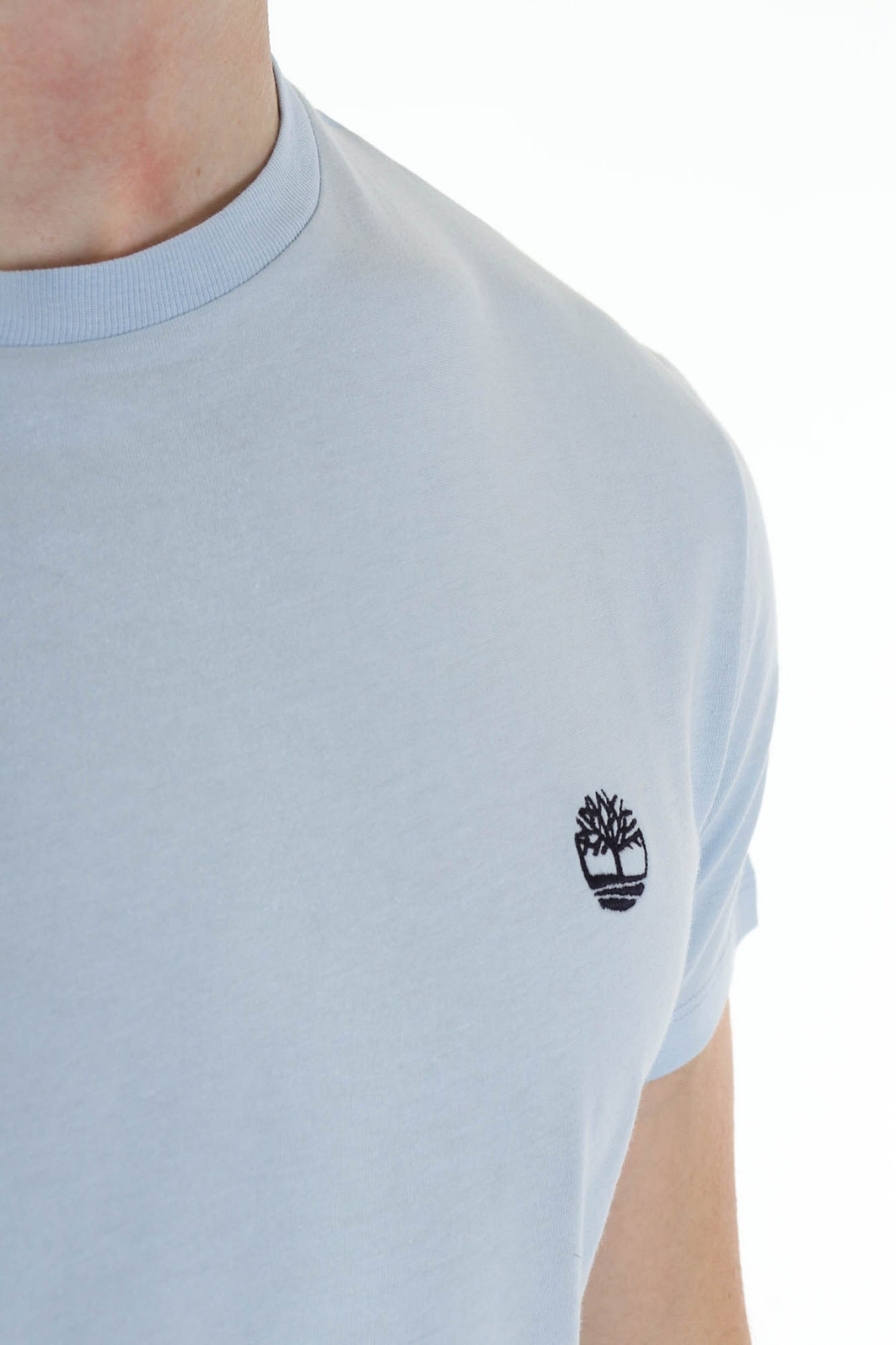 TIMBERLAND T-SHIRT CREW NECK DUN-RIVER SLIM FIT ΣΙΕΛ