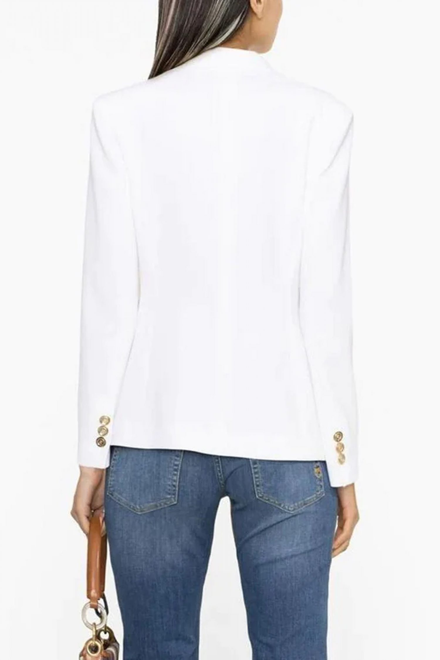 PINKO ΣΑΚΑΚΙ HUMAHUACA GIACCA ΚΟΥΜΠΙΑ ΛΕΥΚΟ φωτογραφία