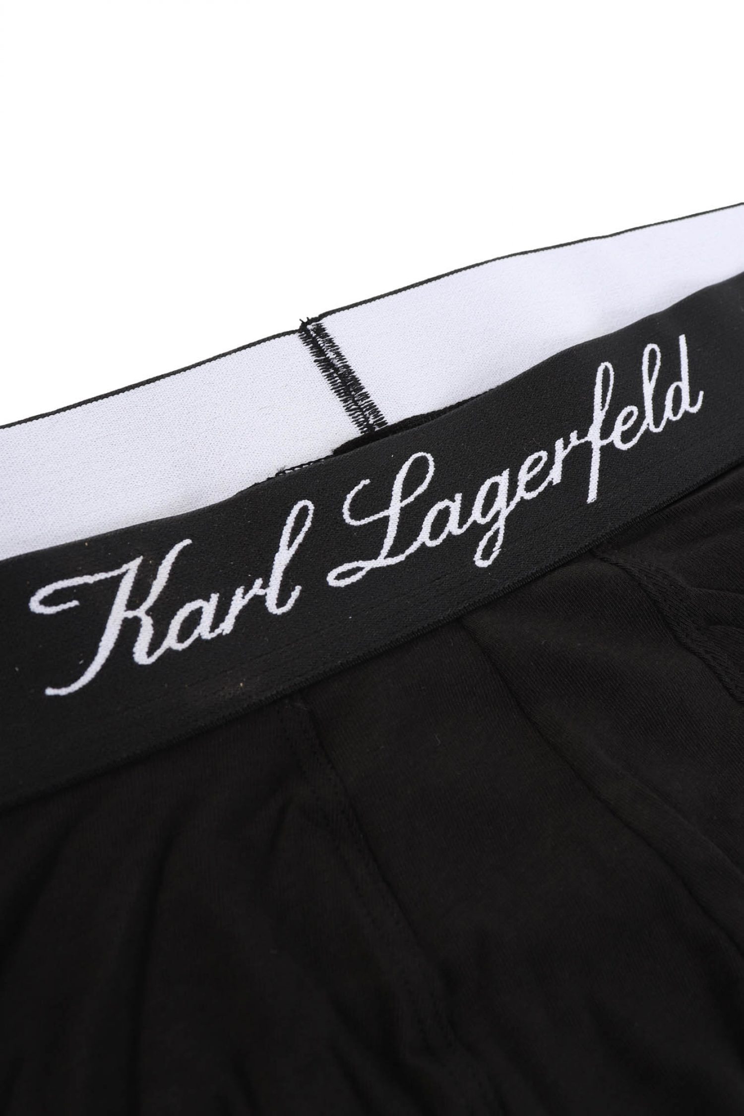 KARL LAGERFELD ΕΣΩΡΟΥΧΑ 3PACK IKONIK TRUNK LOGO ΜΑΥΡΟ φωτογραφία