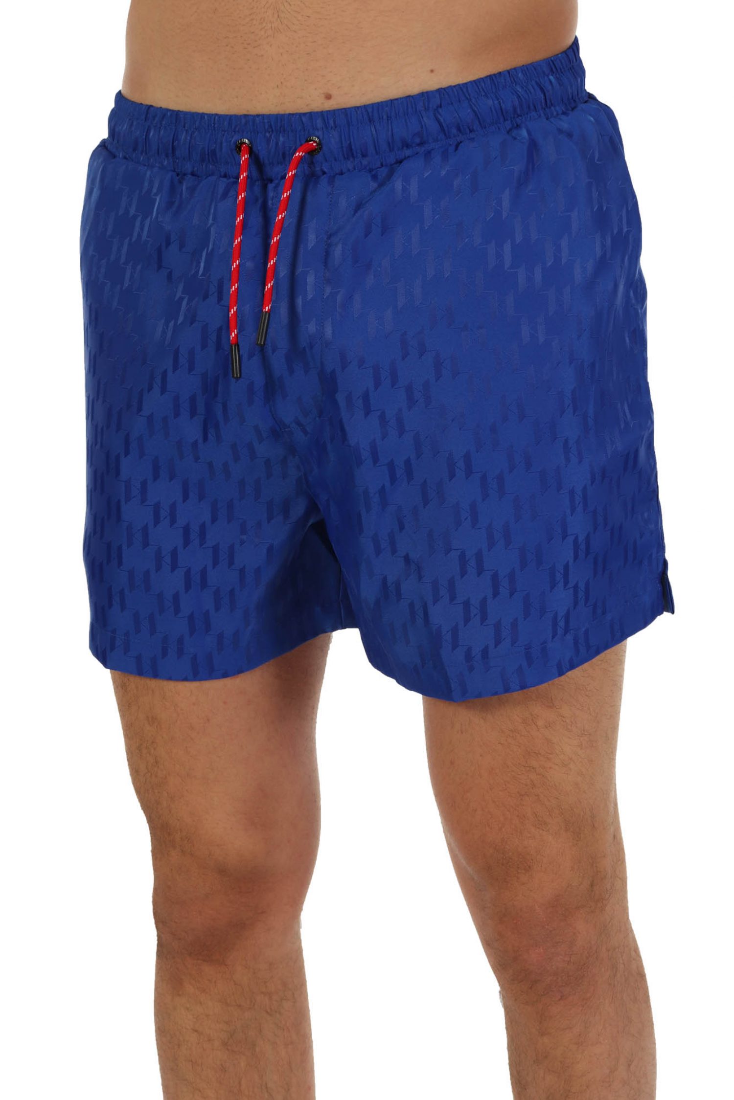 KARL LAGERFELD ΜΑΓΙΩ ALL OVER MONOGRAM LOGO ΡΟΥΑ ΜΠΛΕ