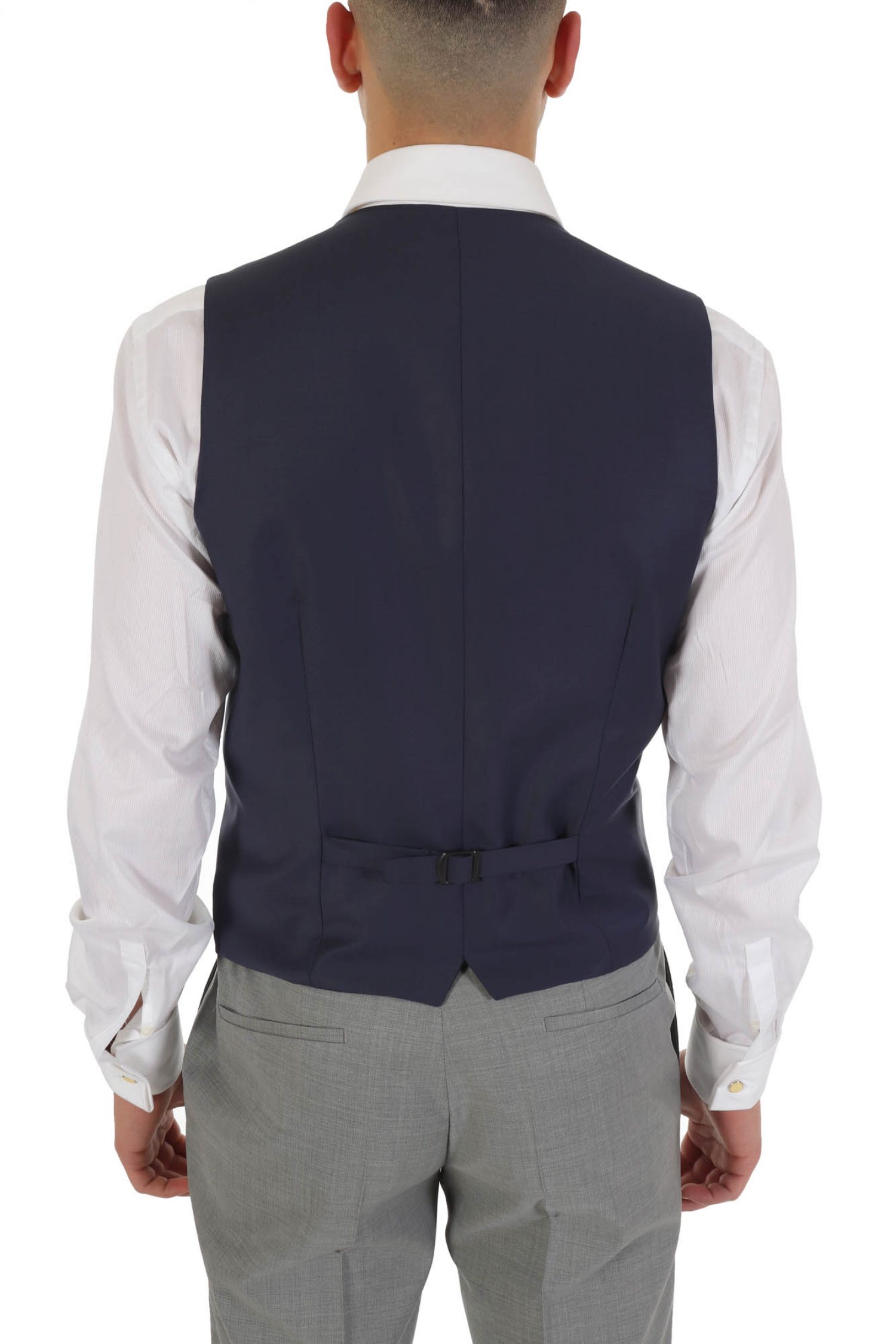 KARL LAGERFELD ΓΙΛΕΚΟ ΚΟΣΤΟΥΜΙΟΥ WAISTCOAT SCREEN ΡΑΦ ΜΠΛΕ