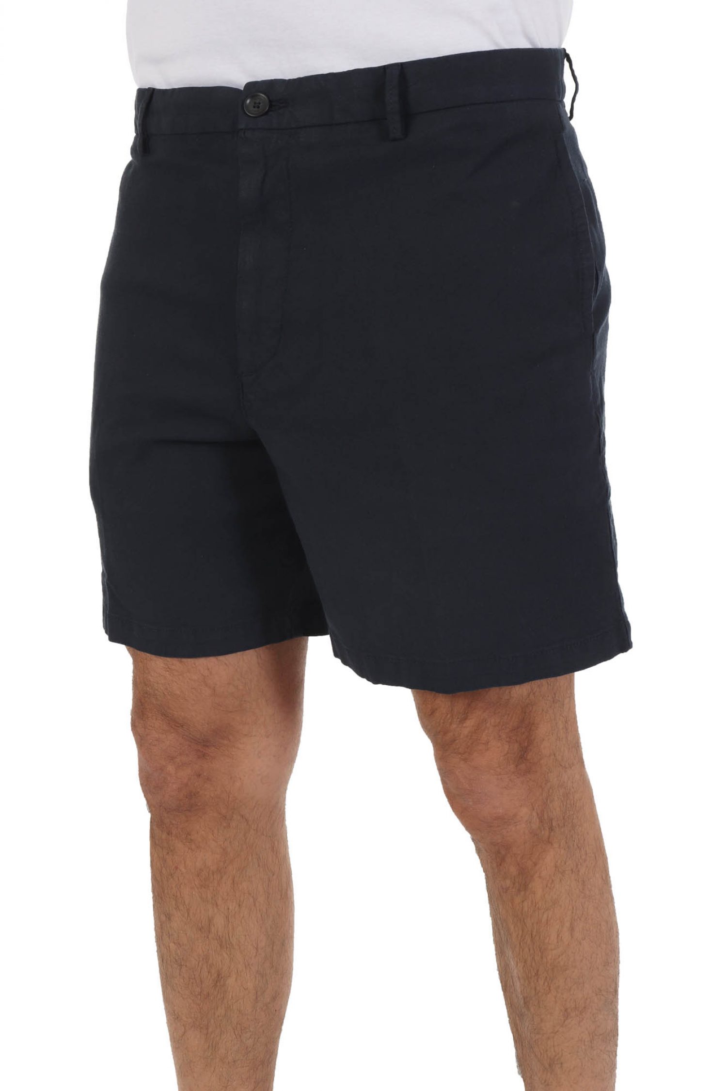 BOSS ΒΕΡΜΟΥΔΑ CHINO SLIM FIT KARLOS SHORTS ΜΠΛΕ