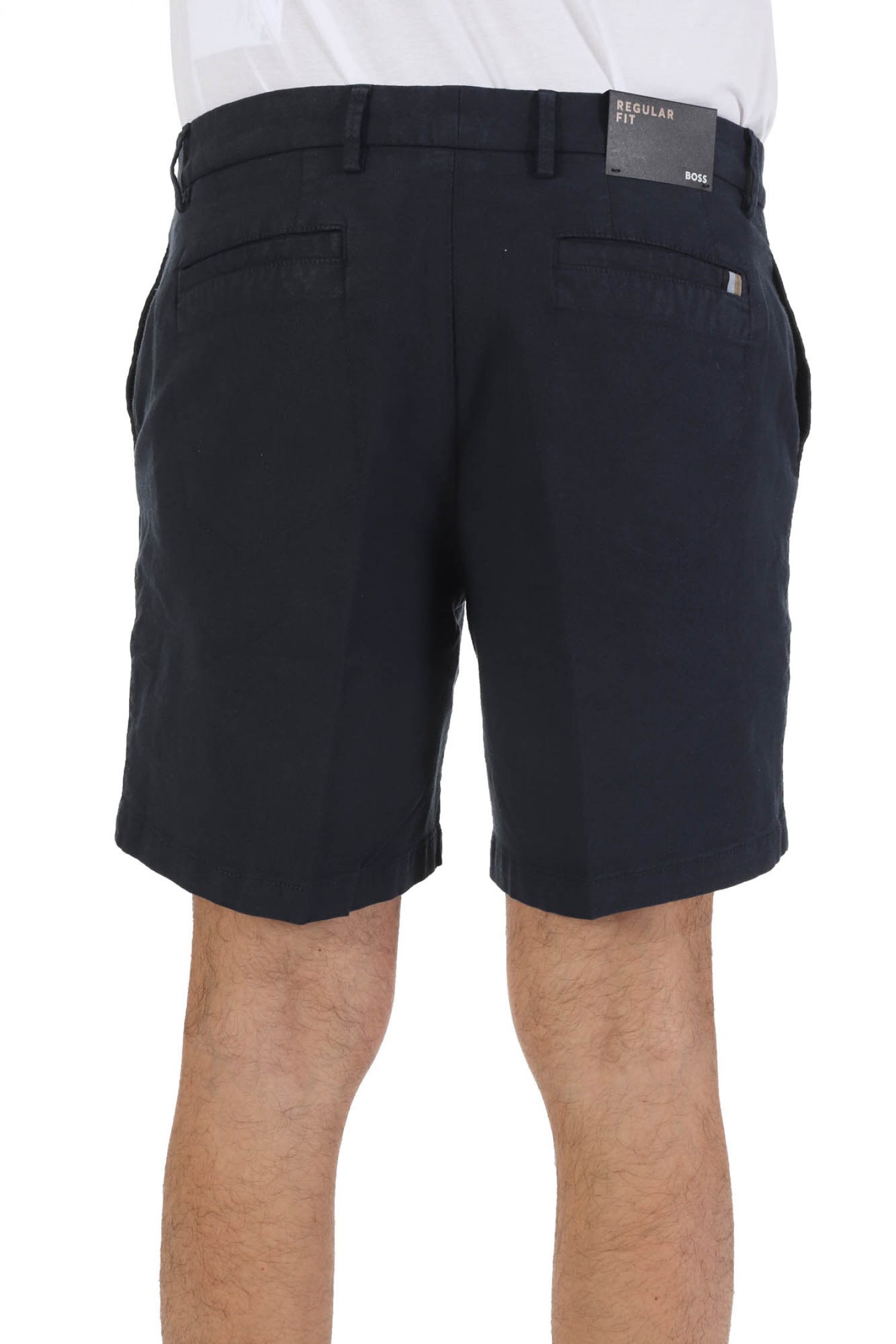 BOSS ΒΕΡΜΟΥΔΑ CHINO SLIM FIT KARLOS SHORTS ΜΠΛΕ φωτογραφία