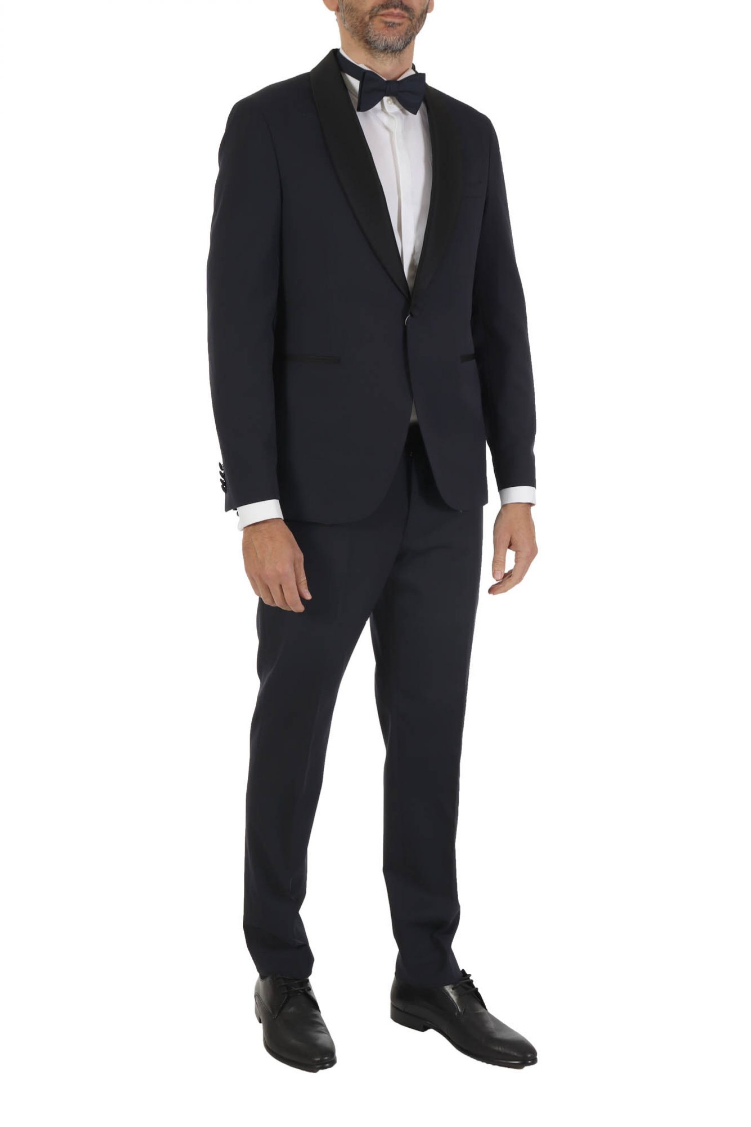 MICHAEL KORS ΚΟΥΣΤΟΥΜΙ ΣΜΟΚΙΝ SLIM FIT SUPER STRETCH PAULO OLIVEIRA ΜΠΛΕ