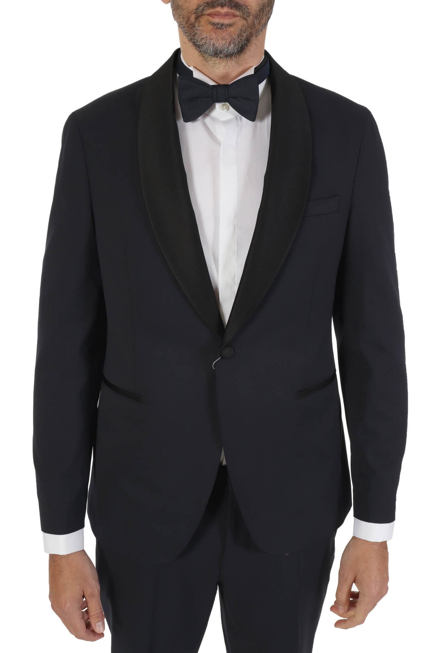 MICHAEL KORS ΚΟΥΣΤΟΥΜΙ ΣΜΟΚΙΝ SLIM FIT SUPER STRETCH PAULO OLIVEIRA ΜΠΛΕ