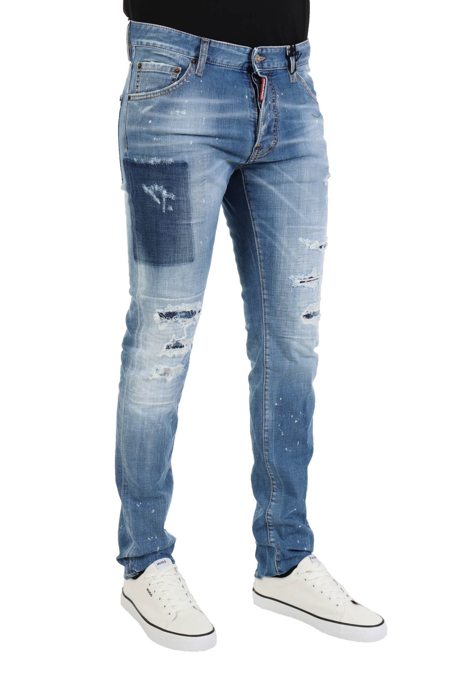 DSQUARED2 ΠΑΝΤΕΛΟΝΙ JEANS COOL GUY ΜΠΛΕ