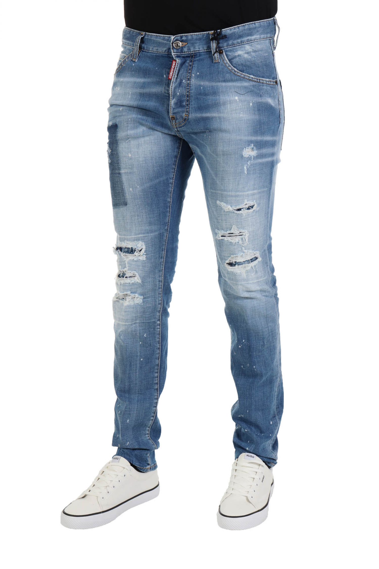 DSQUARED2 ΠΑΝΤΕΛΟΝΙ JEANS COOL GUY ΜΠΛΕ
