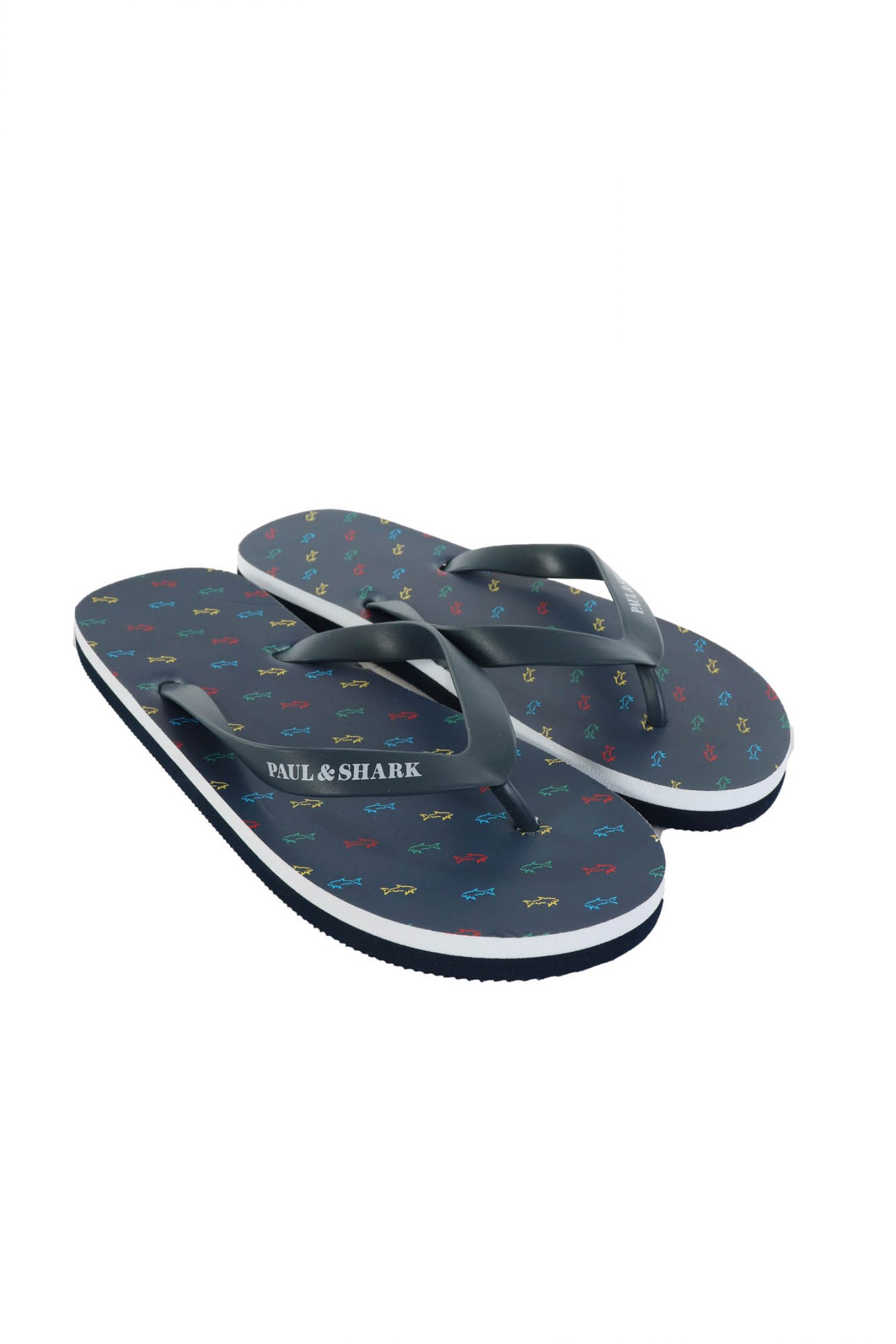 PAUL&SHARK ΠΑΝΤΟΦΛΕΣ ΘΑΛΑΣΣΗΣ FLIP FLOP LOGO ΜΠΛΕ φωτογραφία