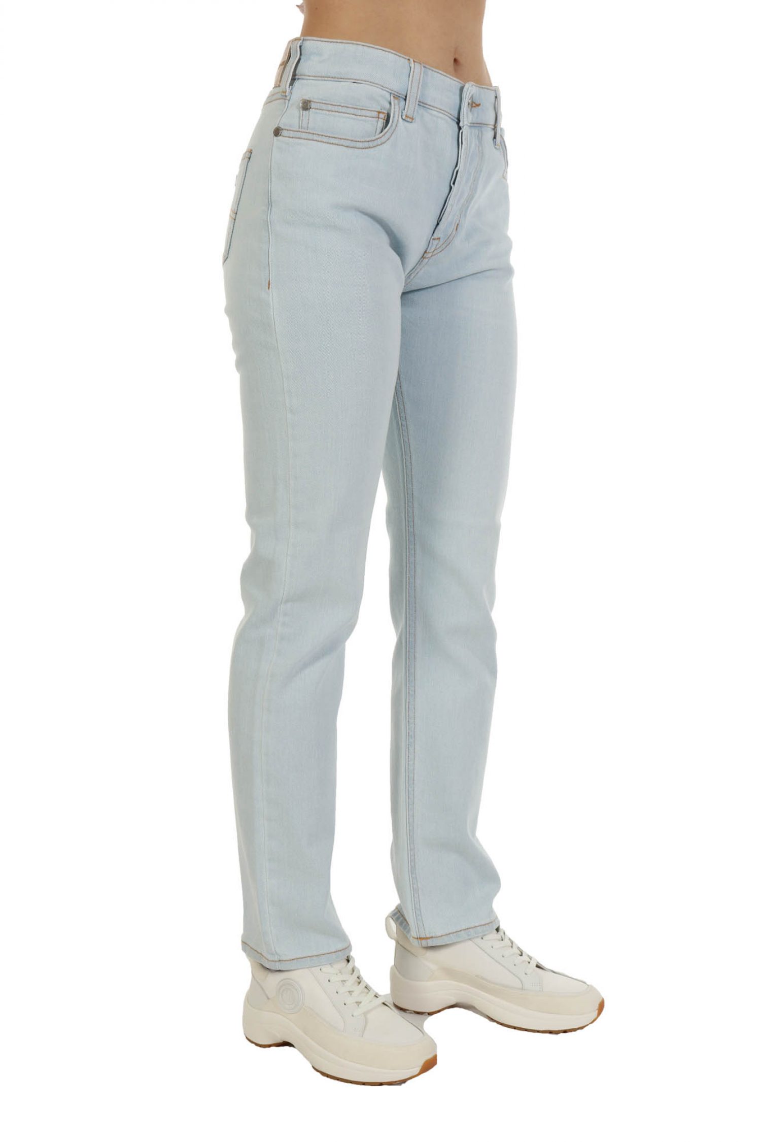 EMPORIO ARMANI ΠΑΝΤΕΛΟΝΙ JEANS WOMAN J60 REGULAR FIT ΓΑΛΑΖΙΟ