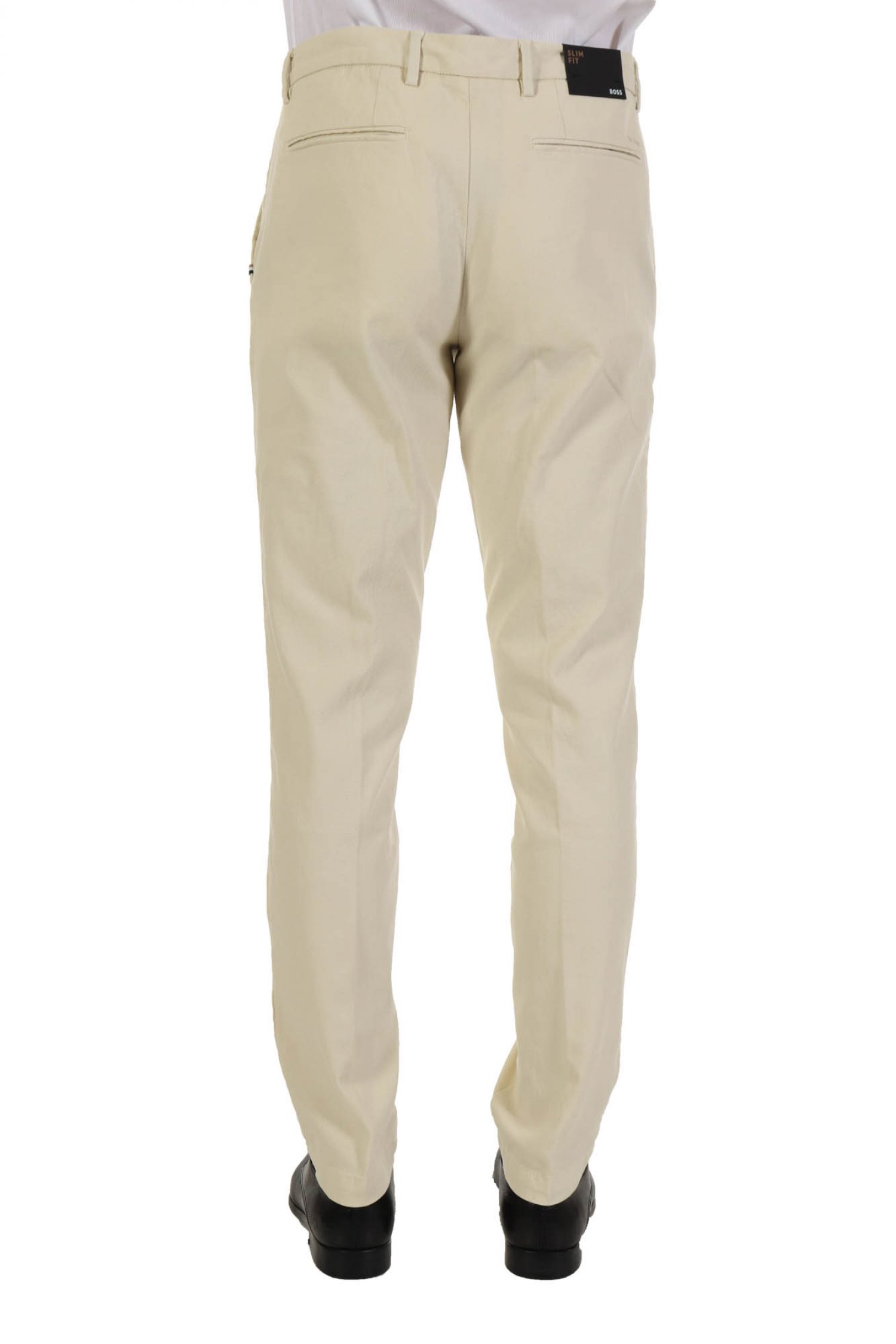 BOSS ΠΑΝΤΕΛΟΝΙ CHINO SLIM FIT STRETCH KAITO-1 ΜΠΕΖ