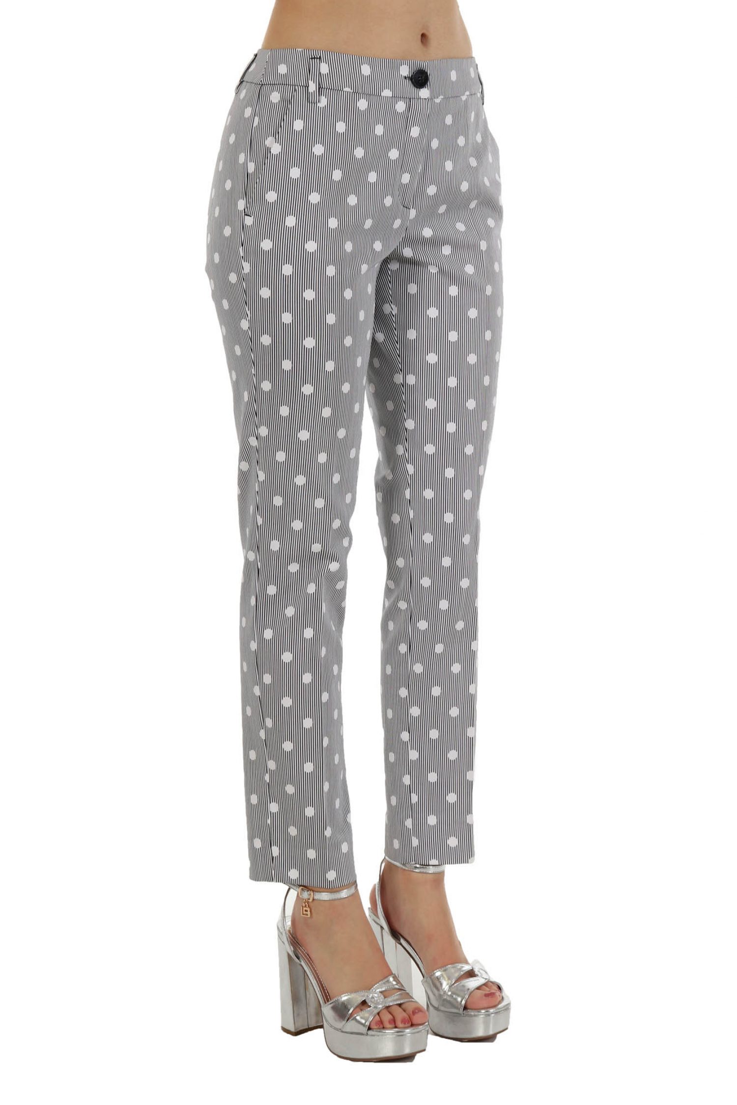 MARELLA EMME ΠΑΝΤΕΛΟΝΙ IAMBO ΡΙΓΕ ΠΟΥΑ ΛΕΥΚΟ φωτογραφία