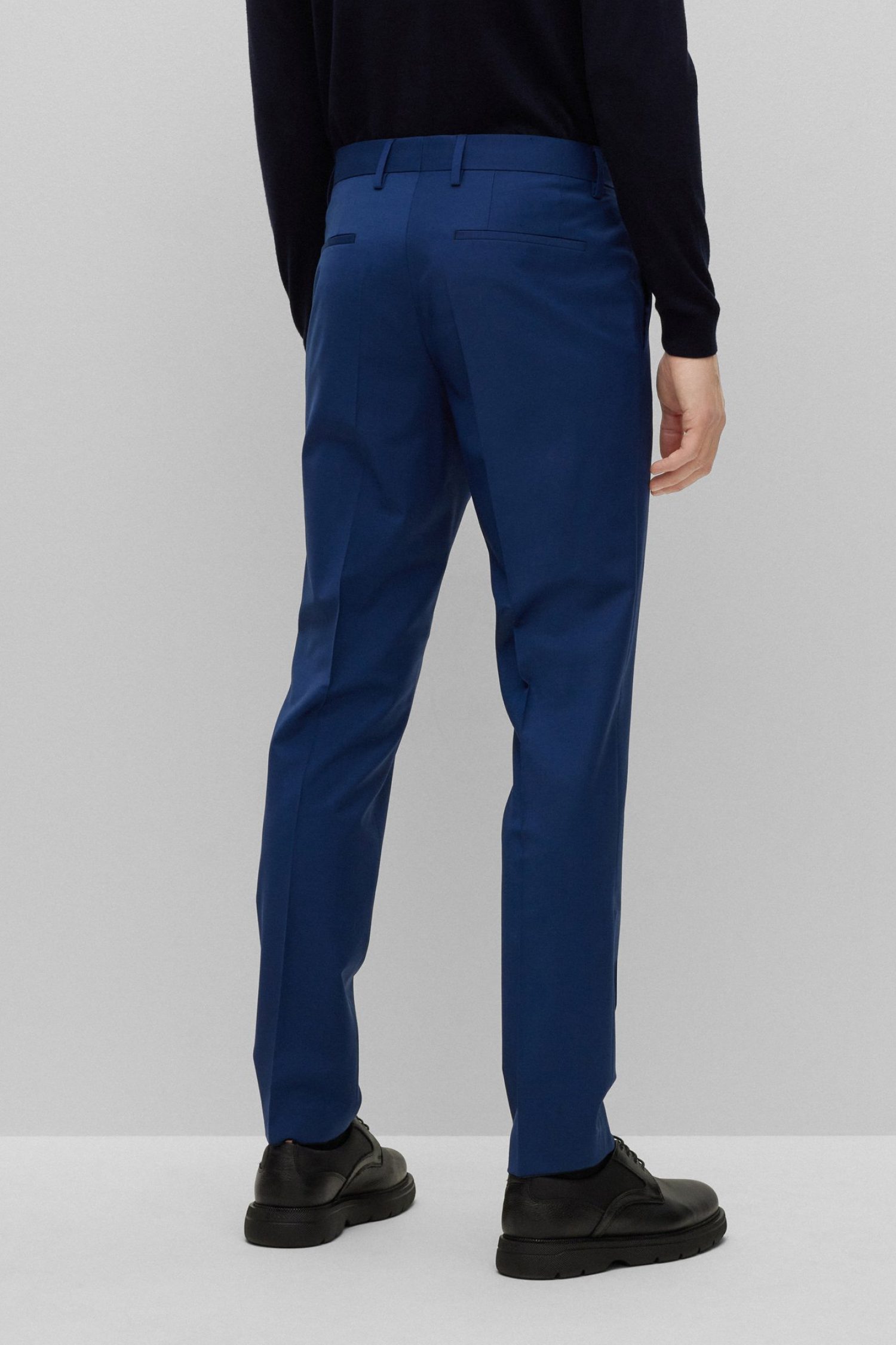 BOSS ΠΑΝΤΕΛΟΝΙ ΚΟΣΤΟΥΜΙΟΥ SLIM FIT H-GENIUS-MM-C-224 ΡΑΦ ΜΠΛΕ