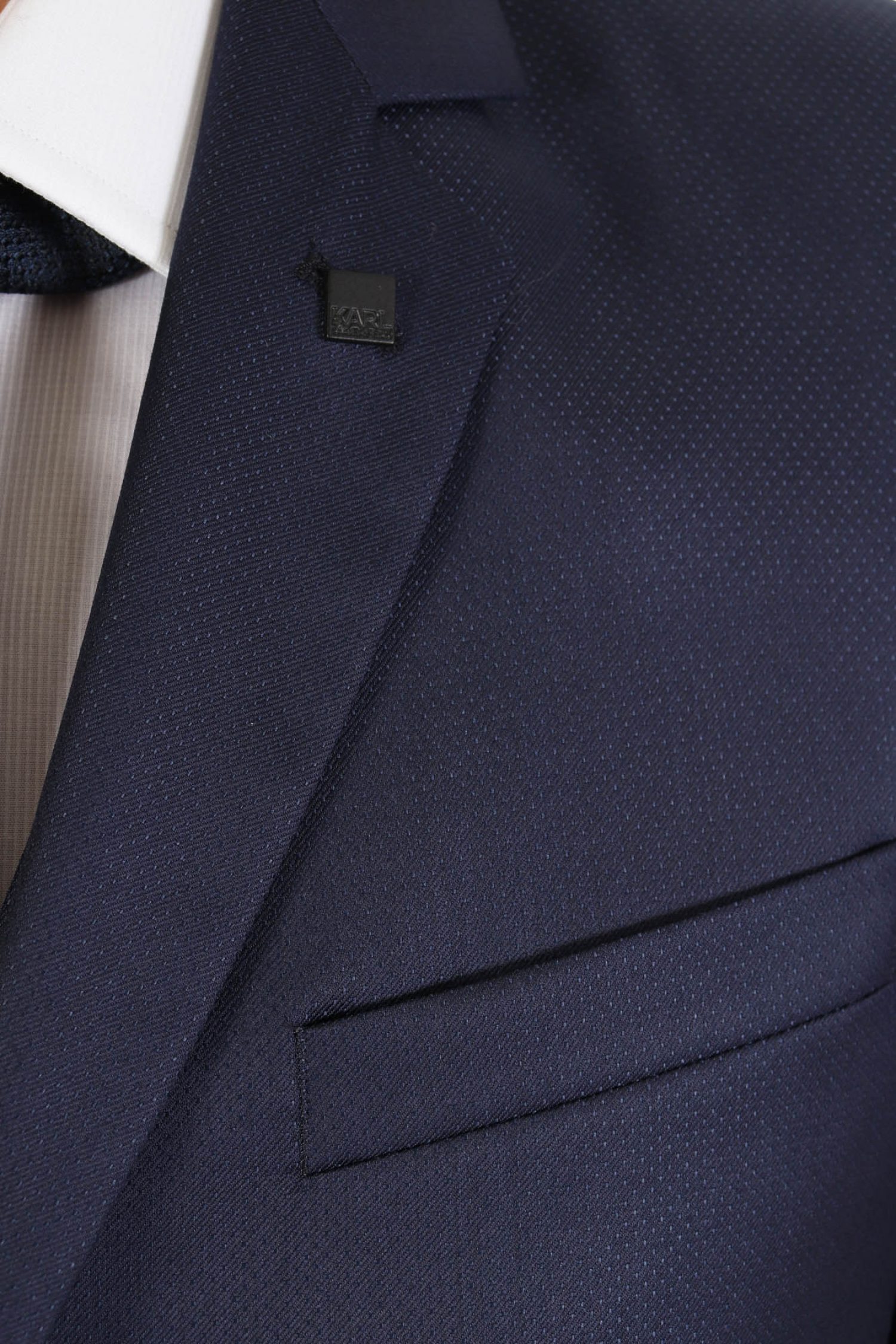 KARL LAGERFELD ΚΟΣΤΟΥΜΙ ΜΕ ΓΙΛΕΚΟ DRIVE 3PCS ΜΠΛΕ φωτογραφία