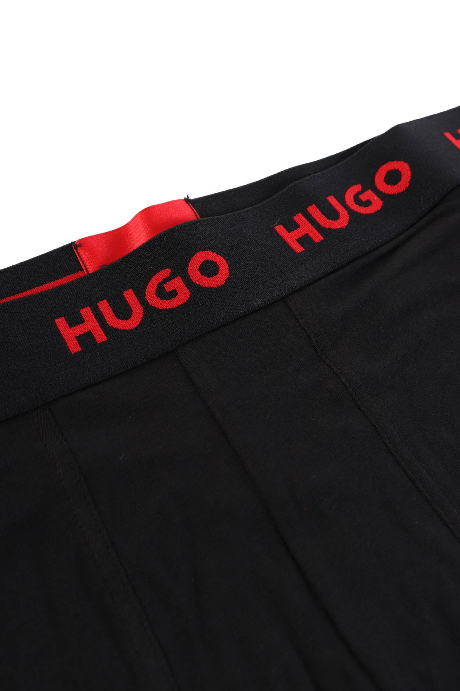 HUGO ΕΣΩΡΟΥΧΟ TRIPLET PACK TRUNKS COTTON STRETCH ΜΑΥΡΟ φωτογραφία